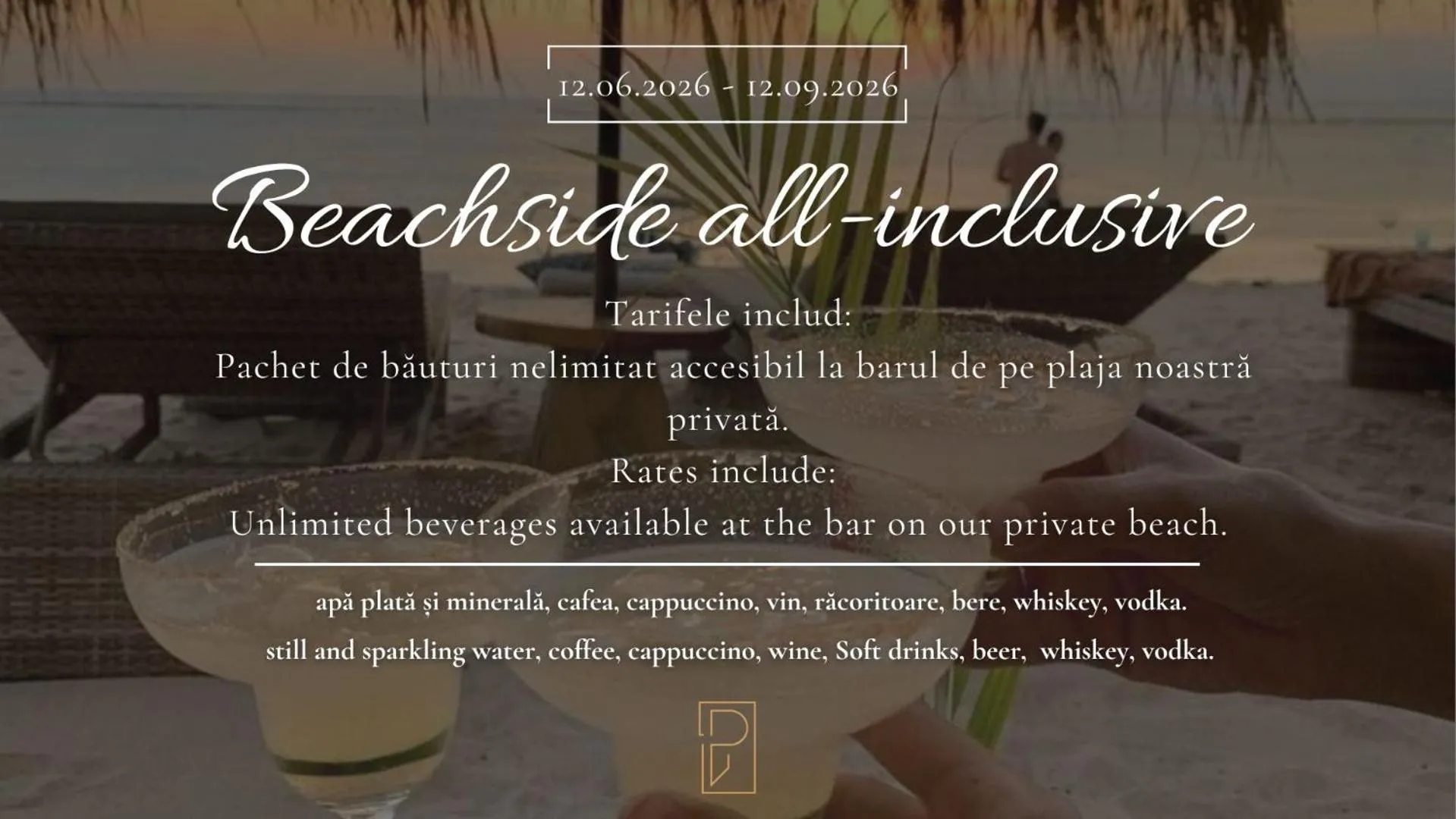 Drinks in Panoramic Mamaia Hotel