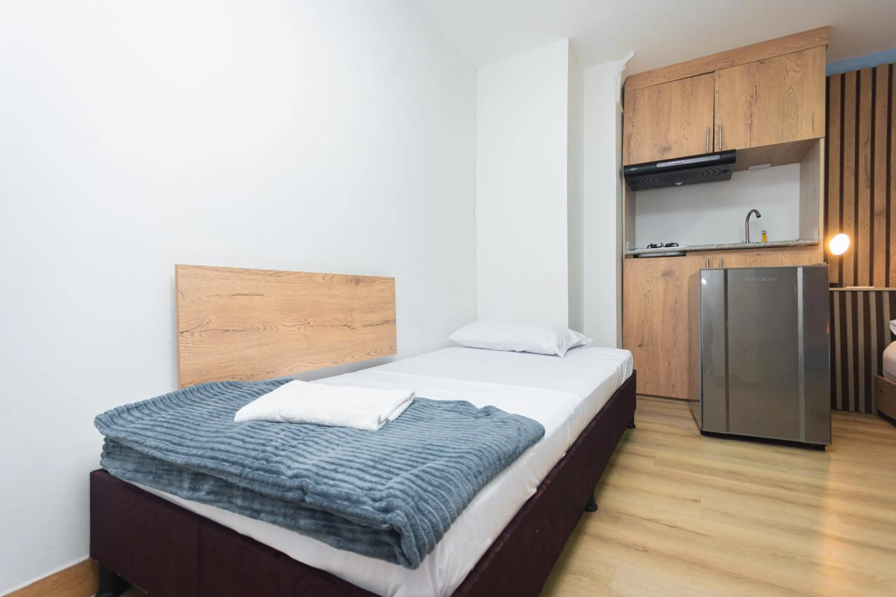 Bed in Hotel Lares 70 Laureles