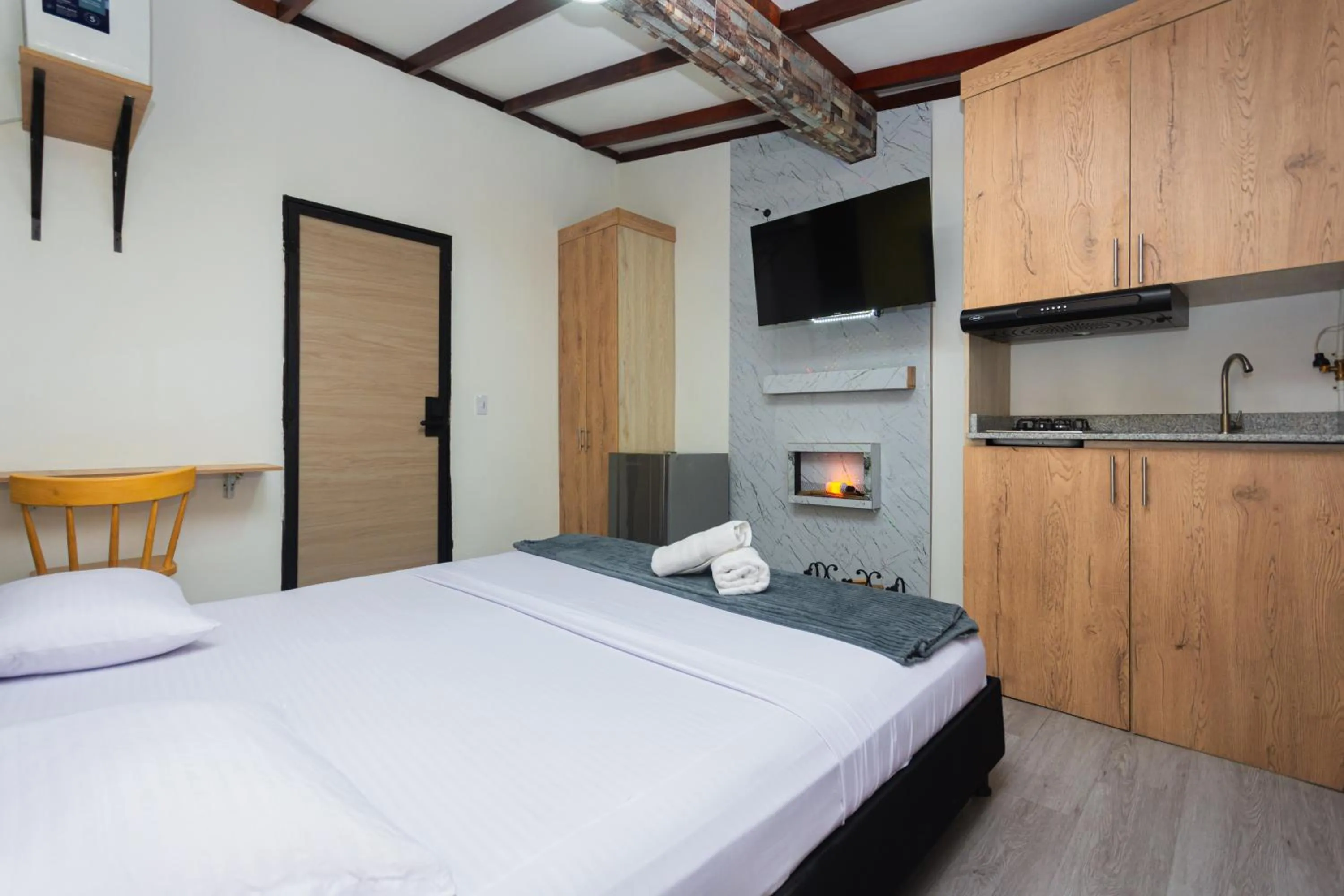 Bed in Hotel Lares 70 Laureles