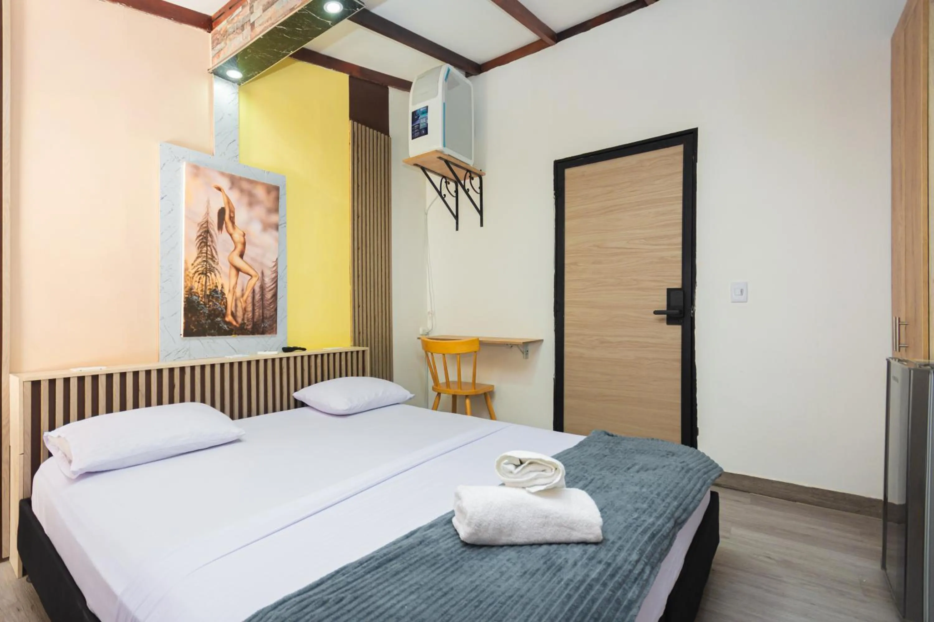 Bed in Hotel Lares 70 Laureles