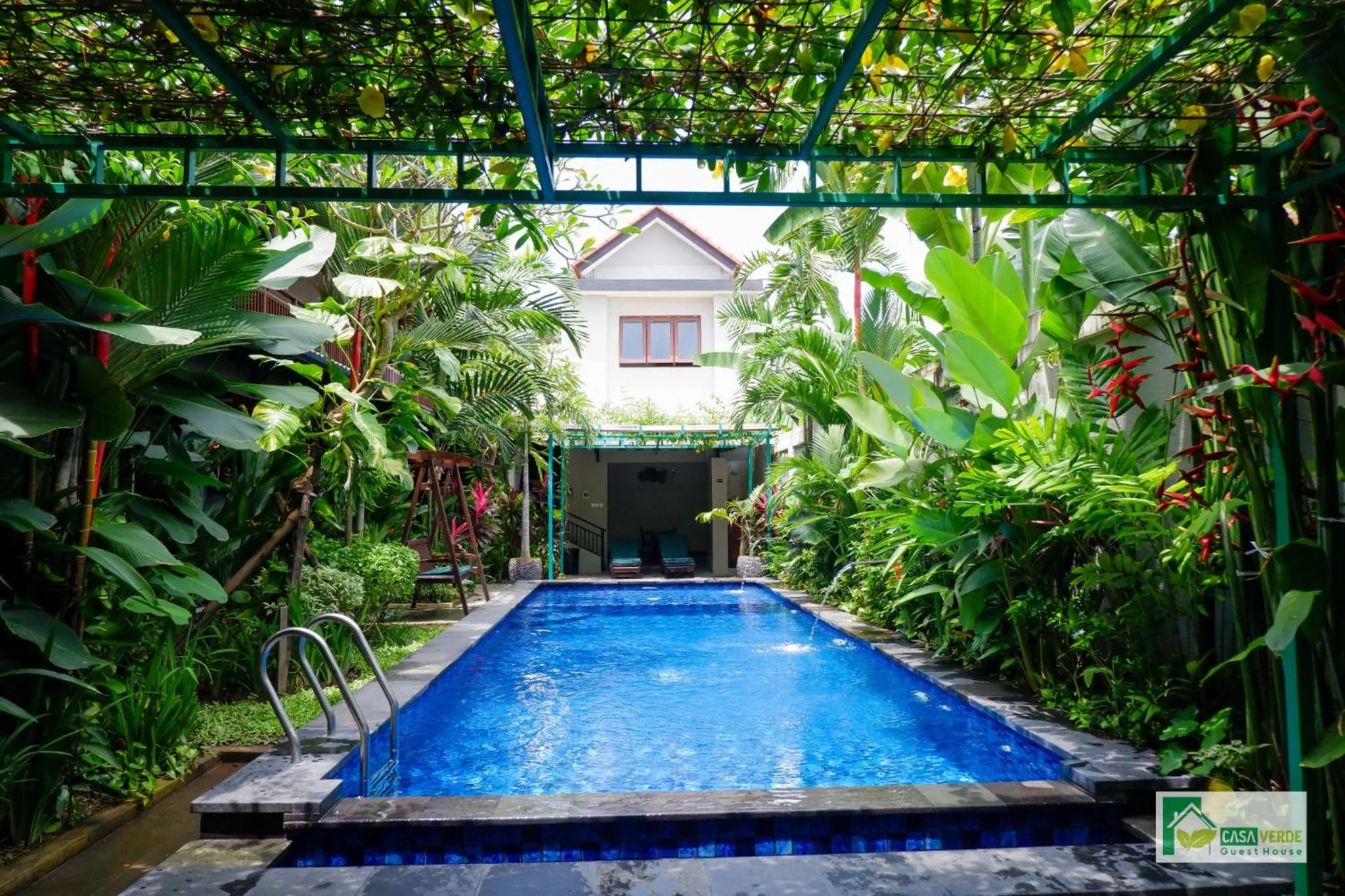 Garden in Casa Verde Guesthouse