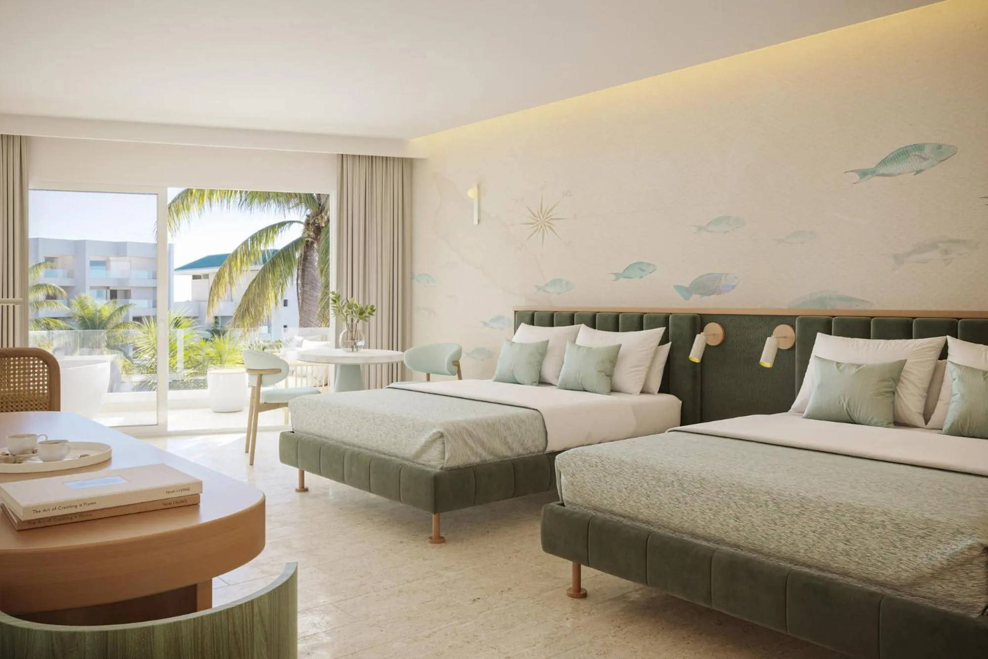Bedroom, Bed in JOIA Aruba by Iberostar