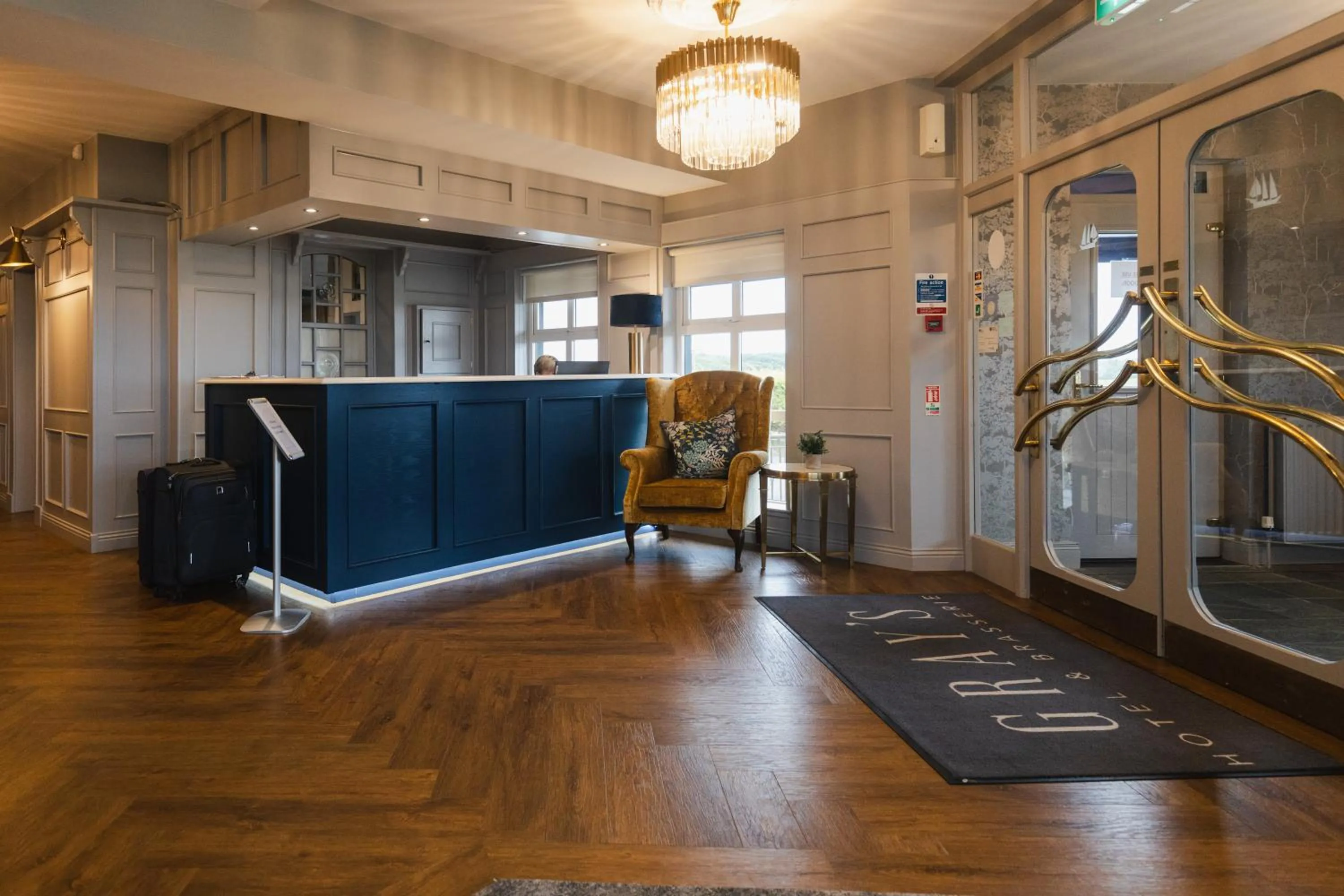 Lobby or reception in Gray's at Bushmills