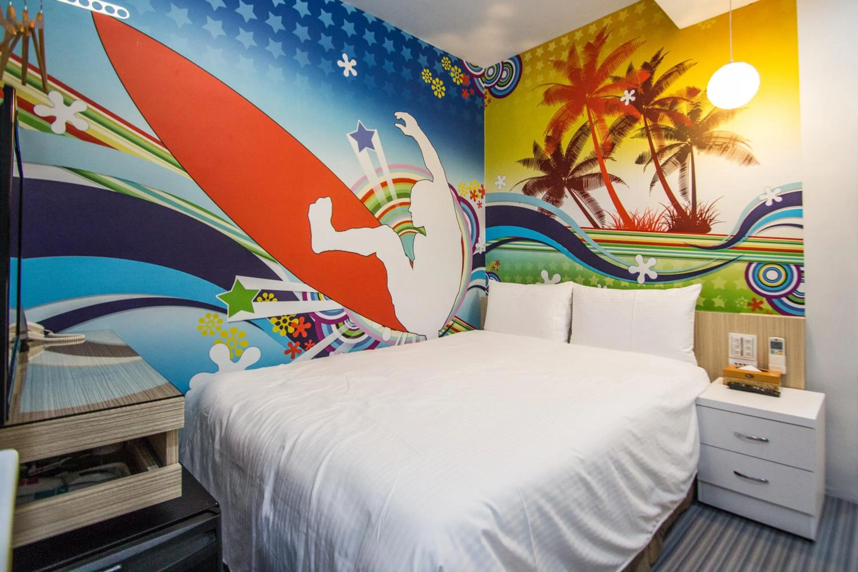 Bedroom, Bed in Morwing Hotel - Ocean