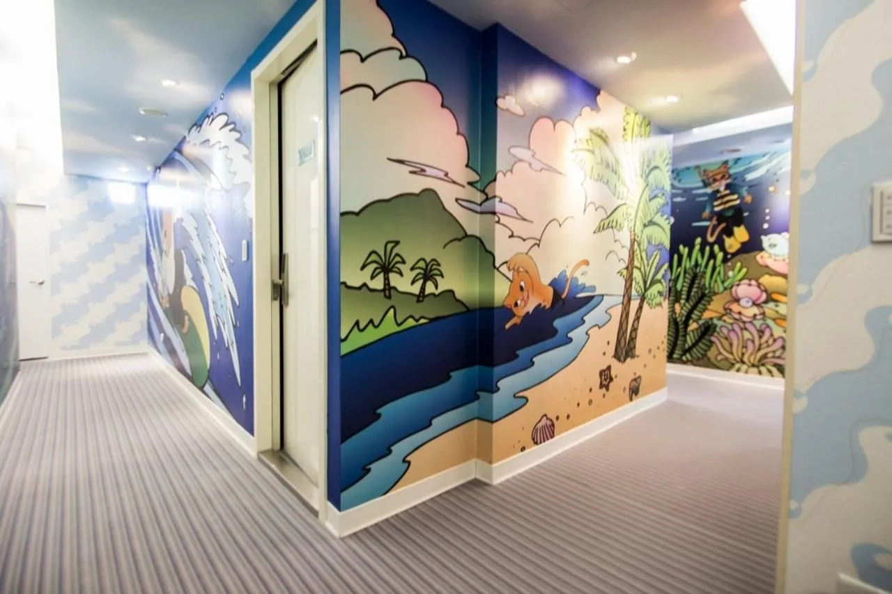 Decorative detail, Bed in Morwing Hotel - Ocean