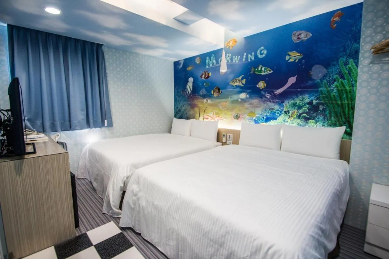 Bedroom, Bed in Morwing Hotel - Ocean