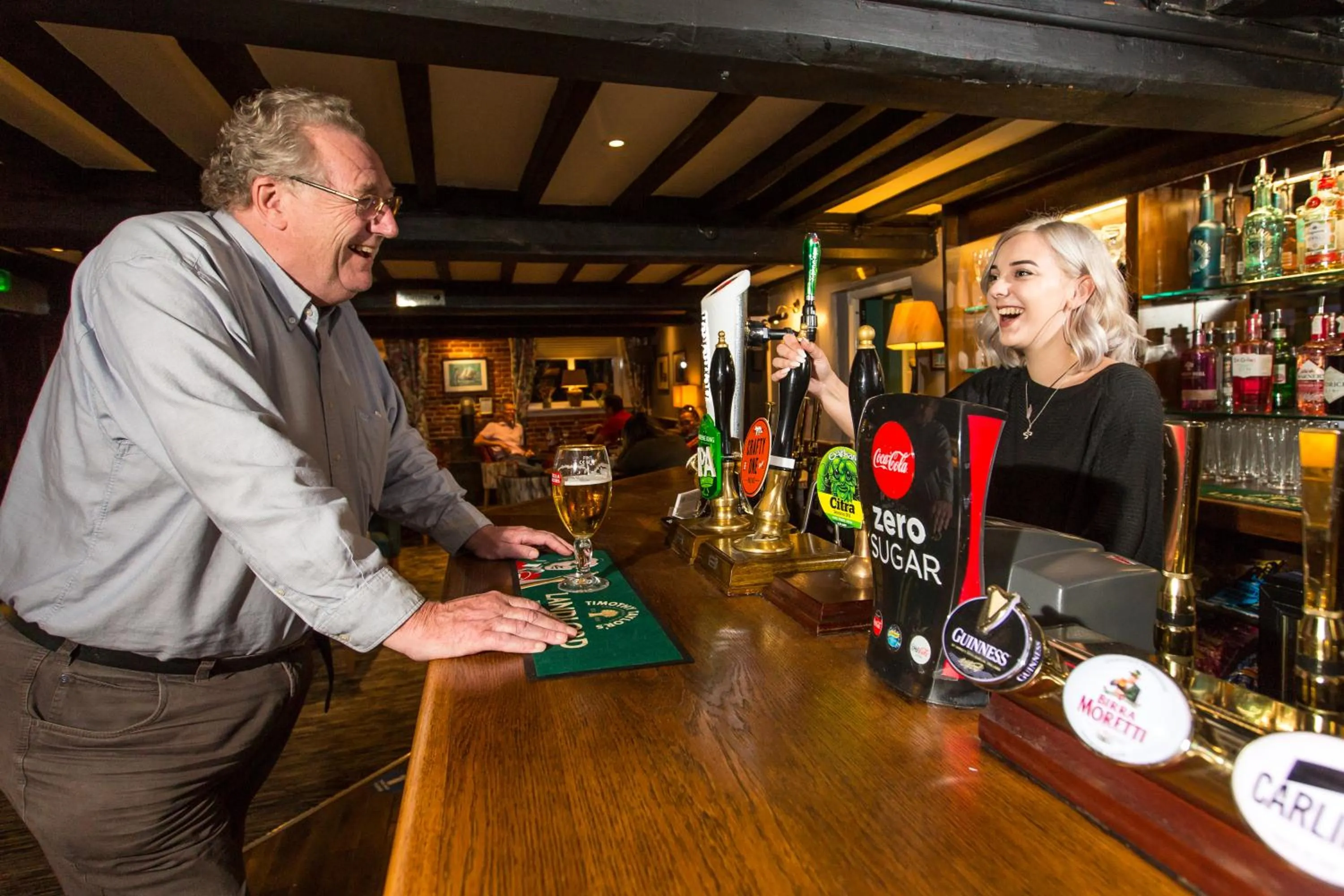 Lounge or bar in The Black Swan Inn