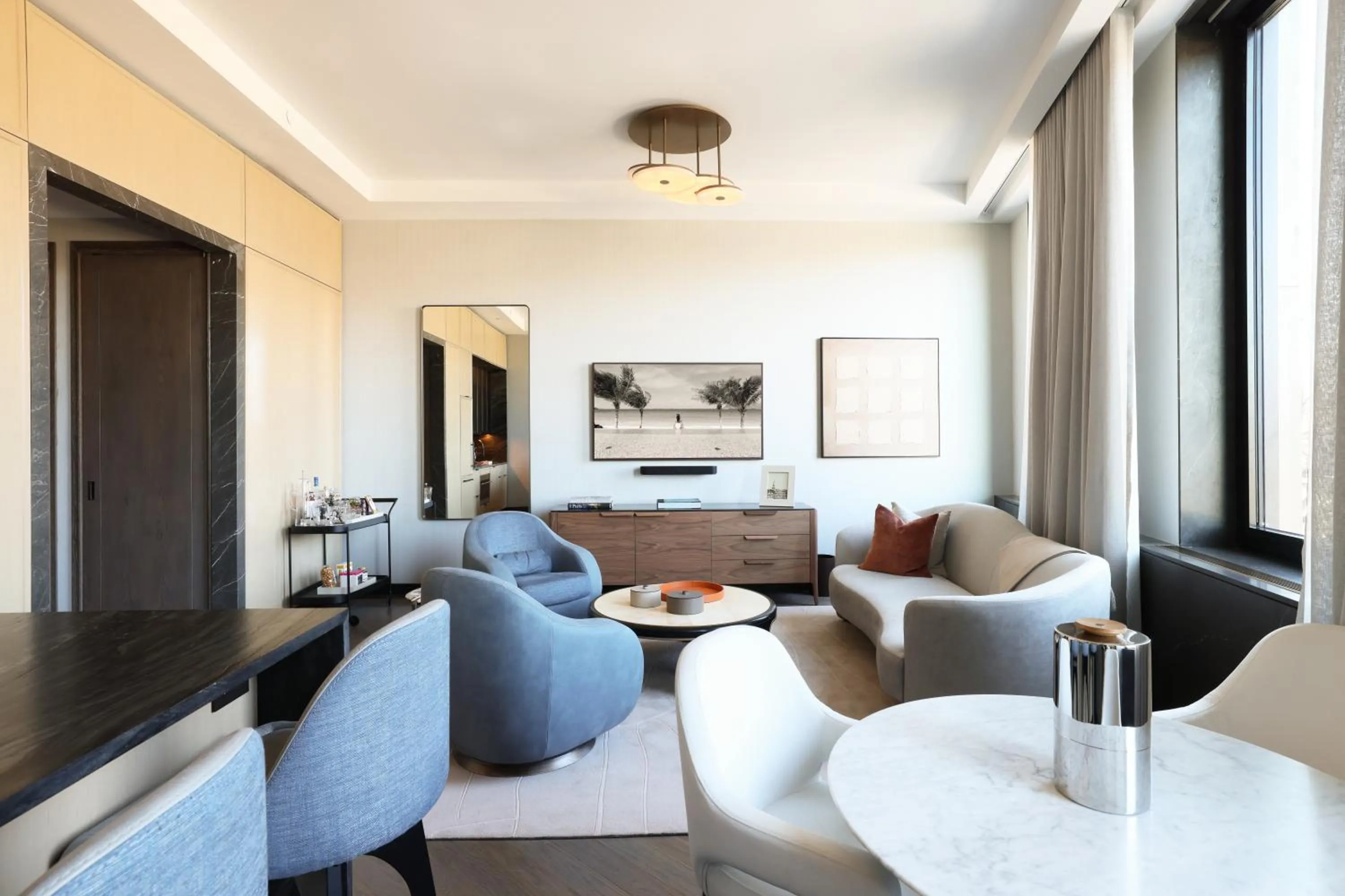 Living room in Maison Hudson