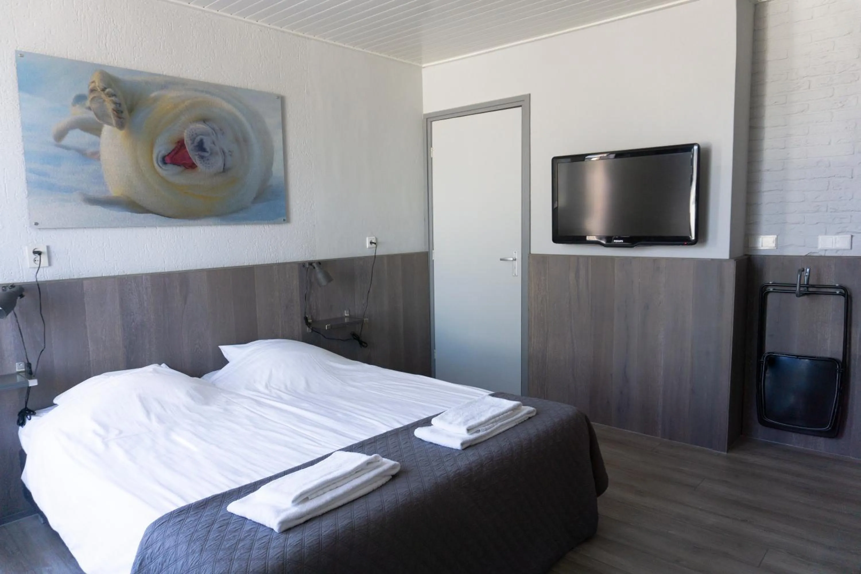 Bedroom, Bed in Hotel Waddengenot