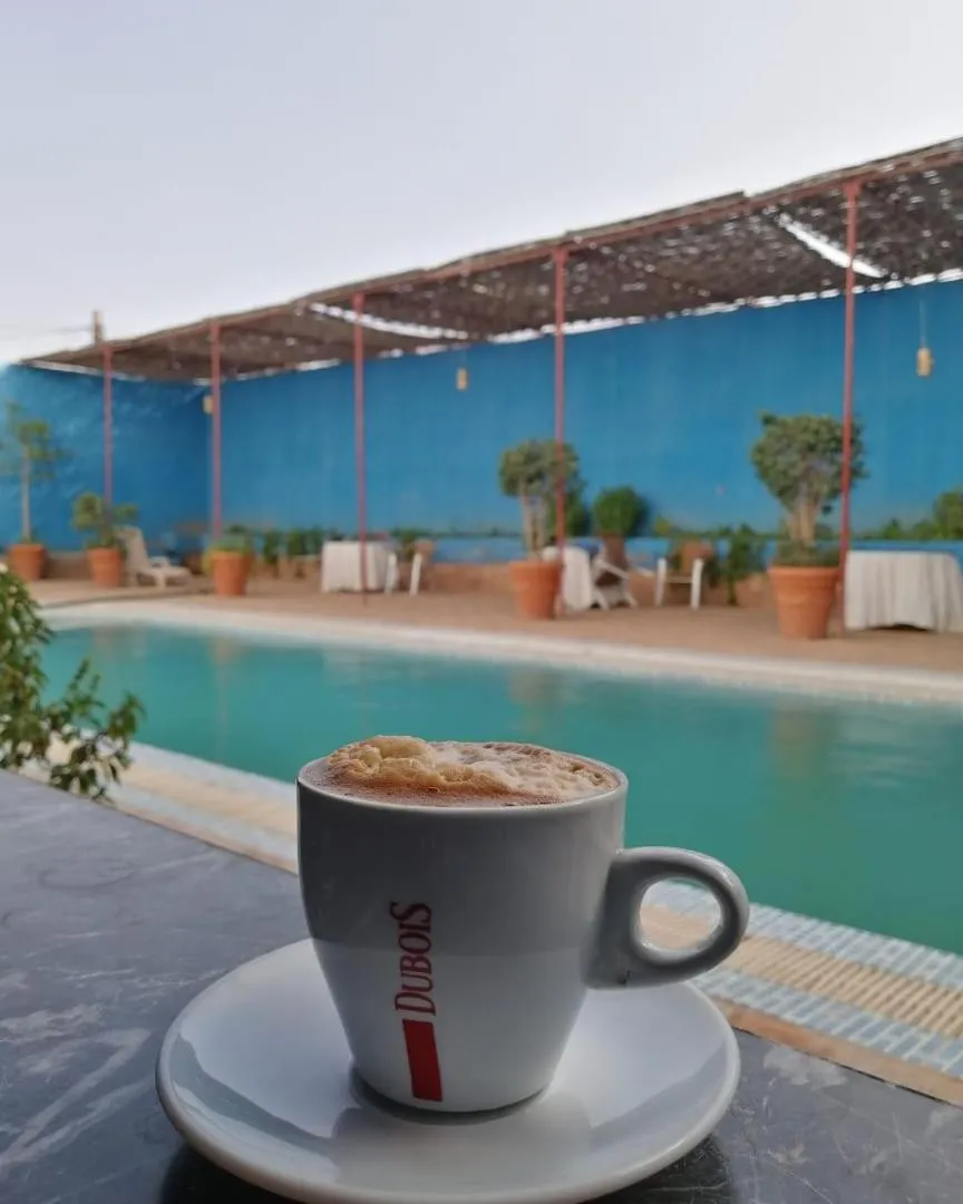 Pool view in Riad Freija-TAROUDANT