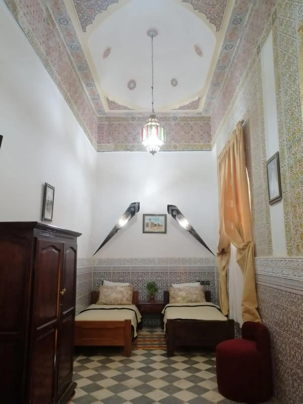 Bed in Riad Freija-TAROUDANT