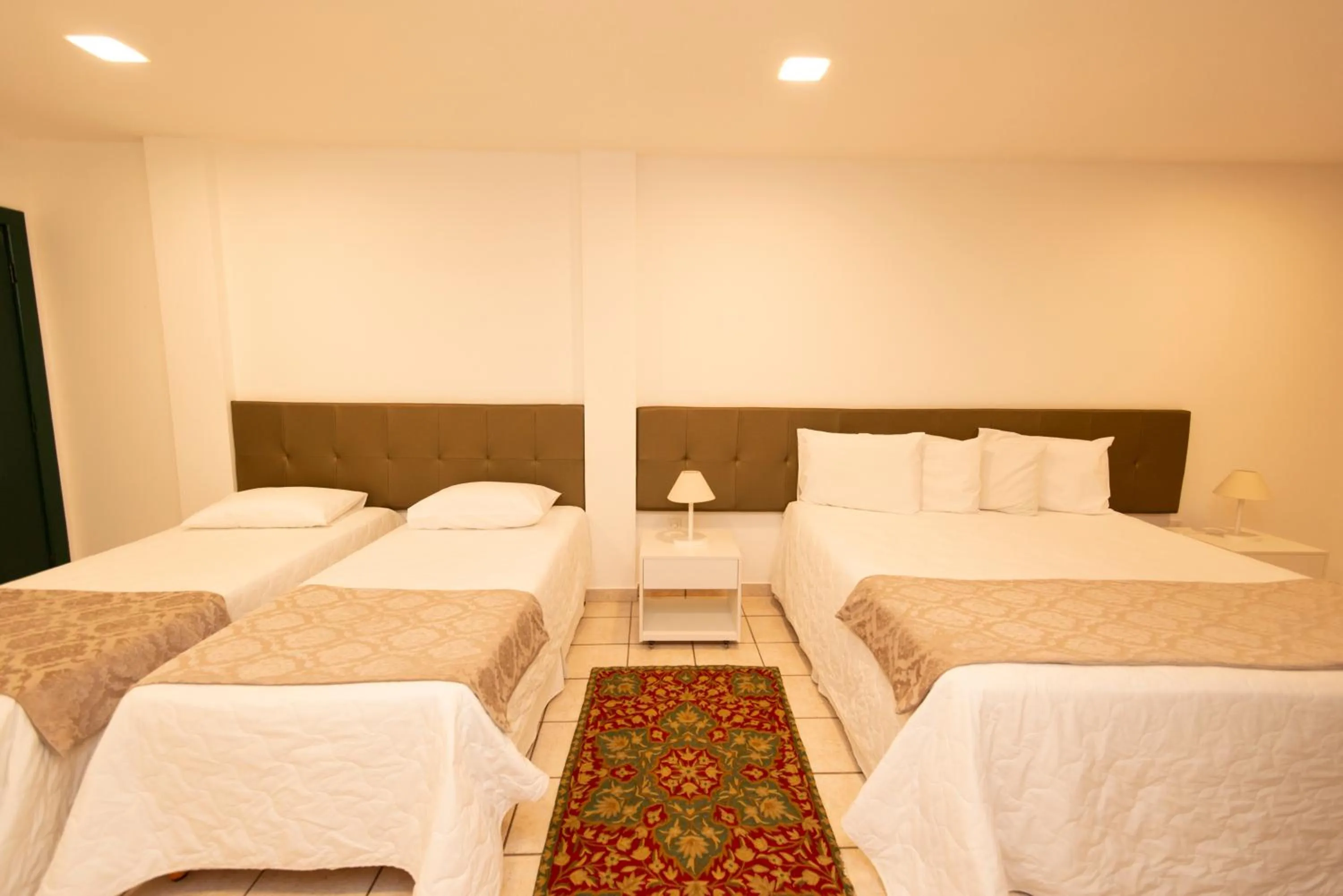 Bed in Cafezal Palace Hotel