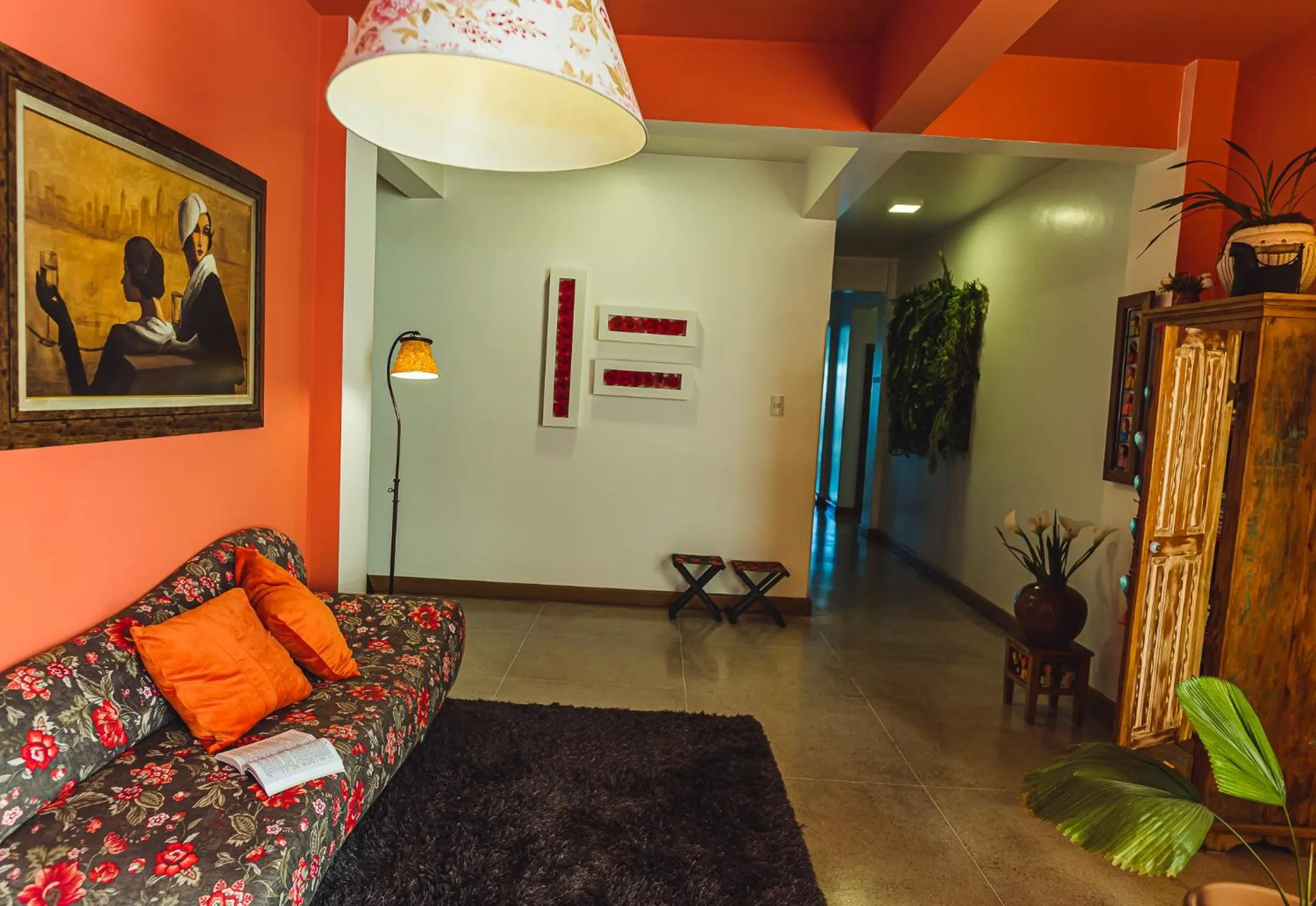 Living room in Cafezal Palace Hotel