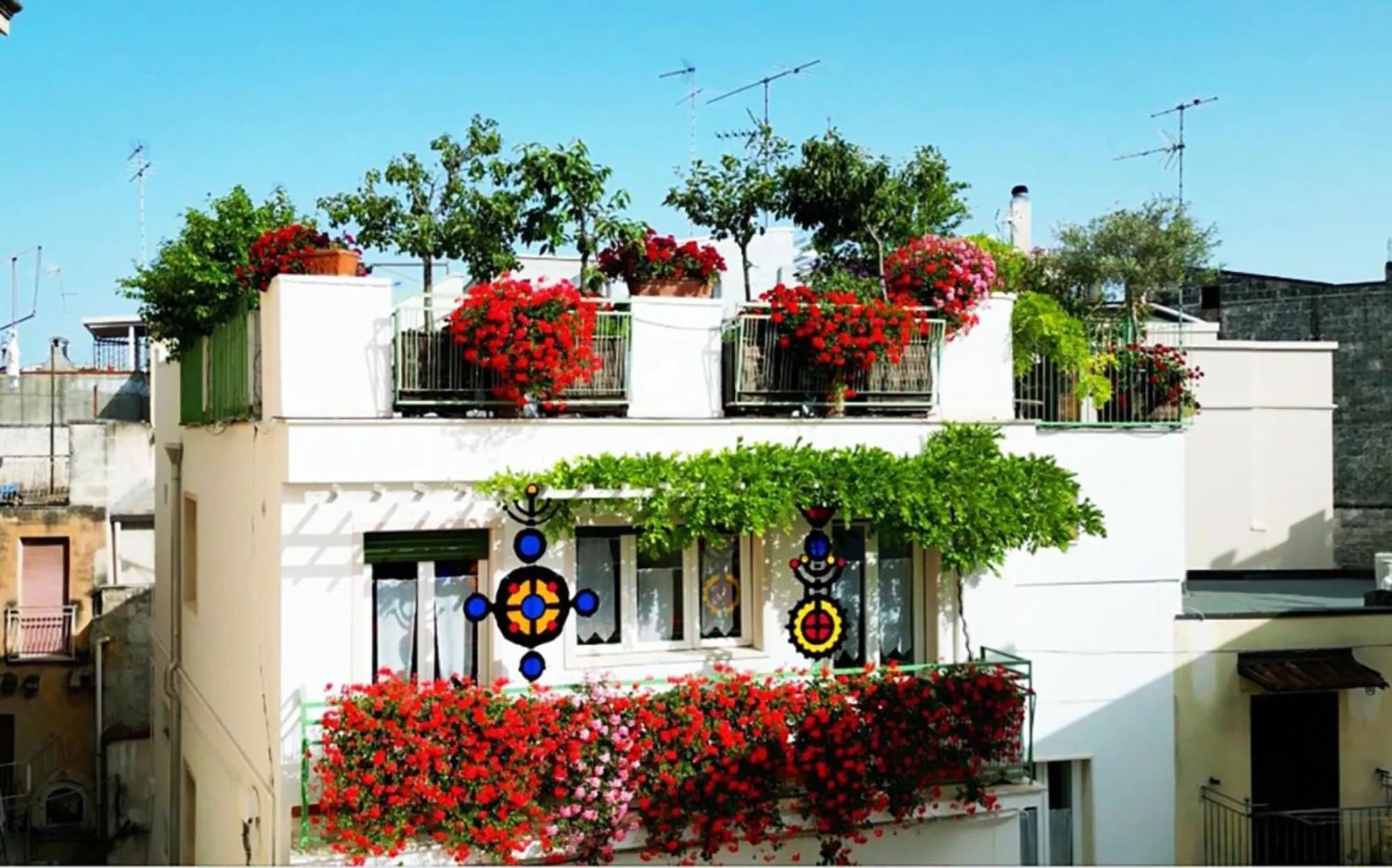 Property building in Casa Farella B&B in SUITES Apartments and Terrace Altamura x Matera