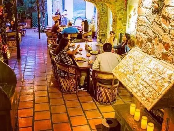 Dining area in Quinta Don Jose Boutique Hotel