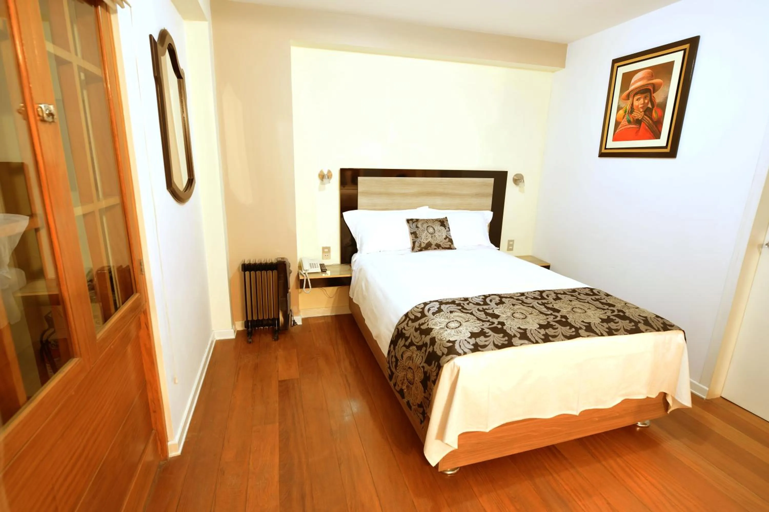 Bed in Tandapata Boutique Hotel