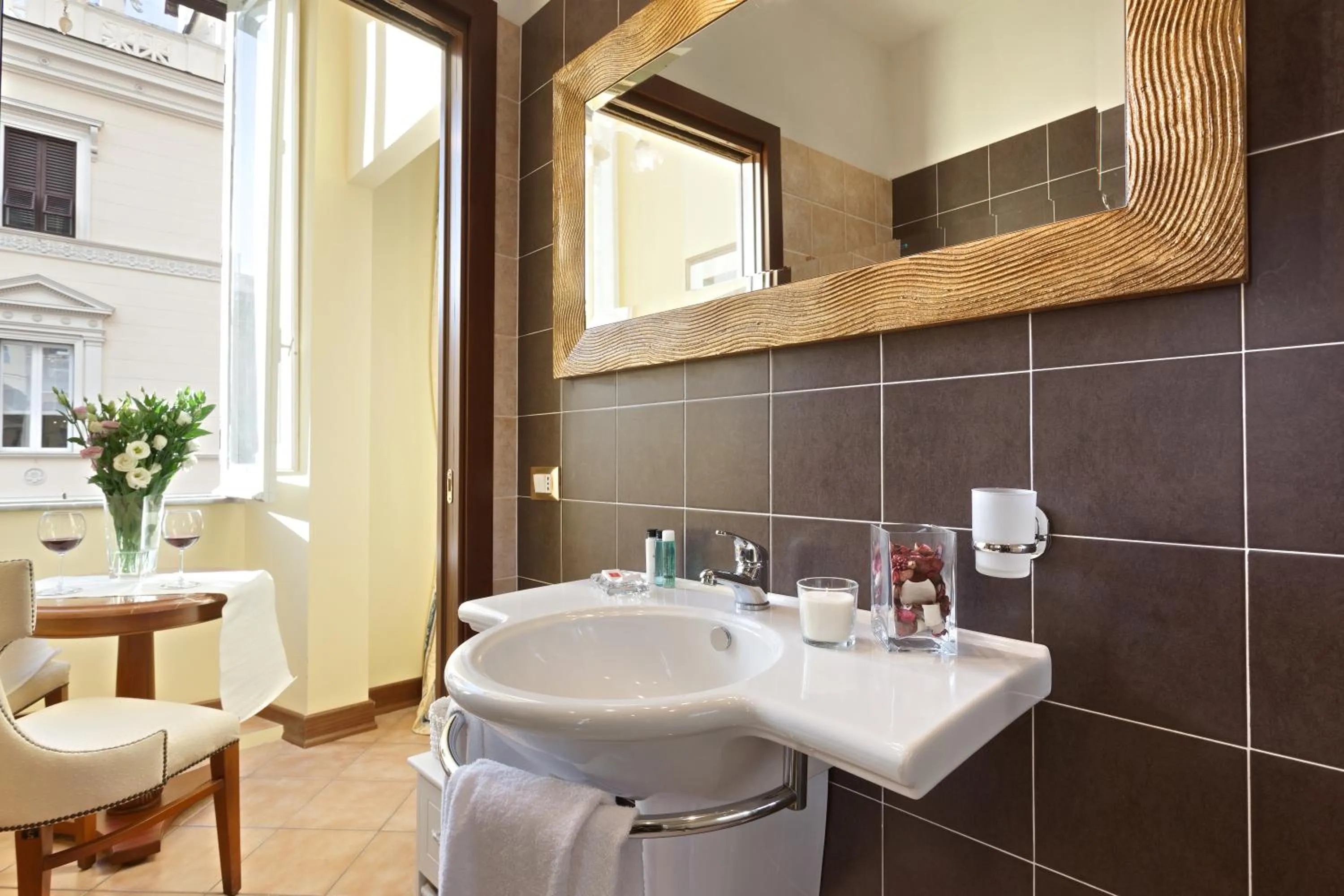 Bathroom in Vatican Domus