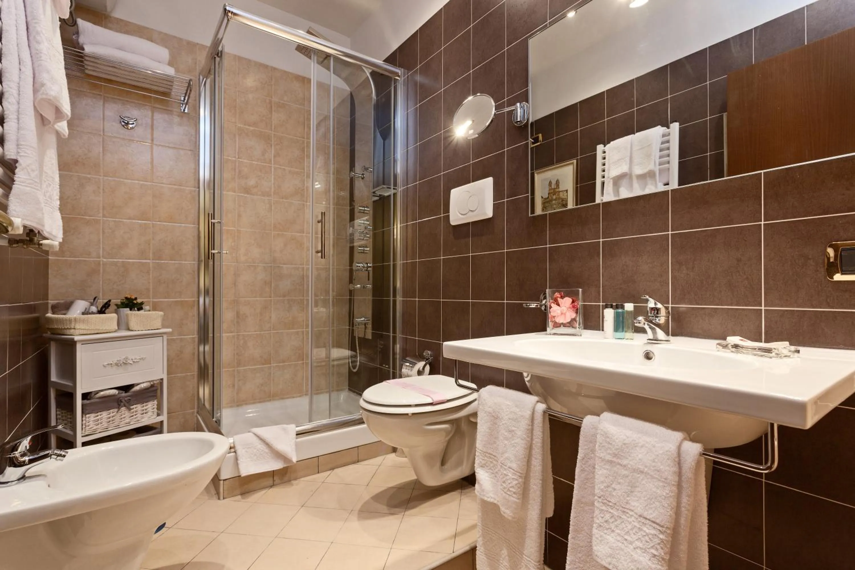 Bathroom in Vatican Domus