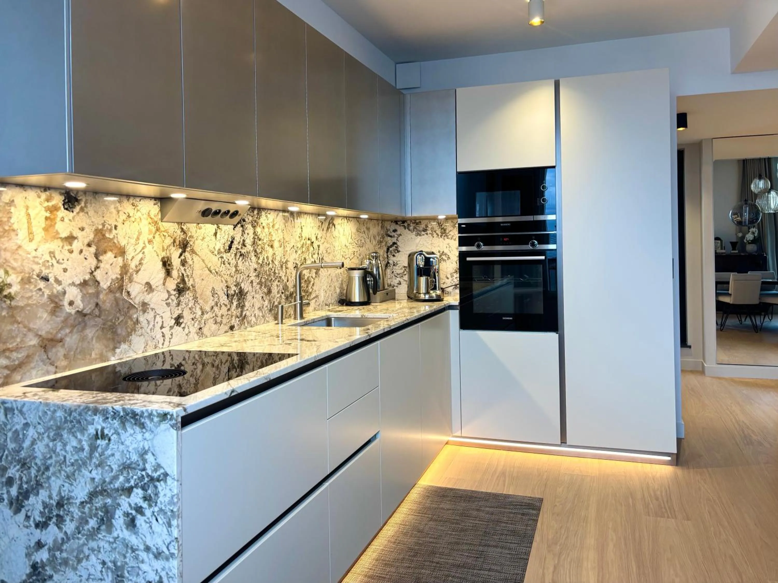 kitchen in Montmartre Residence