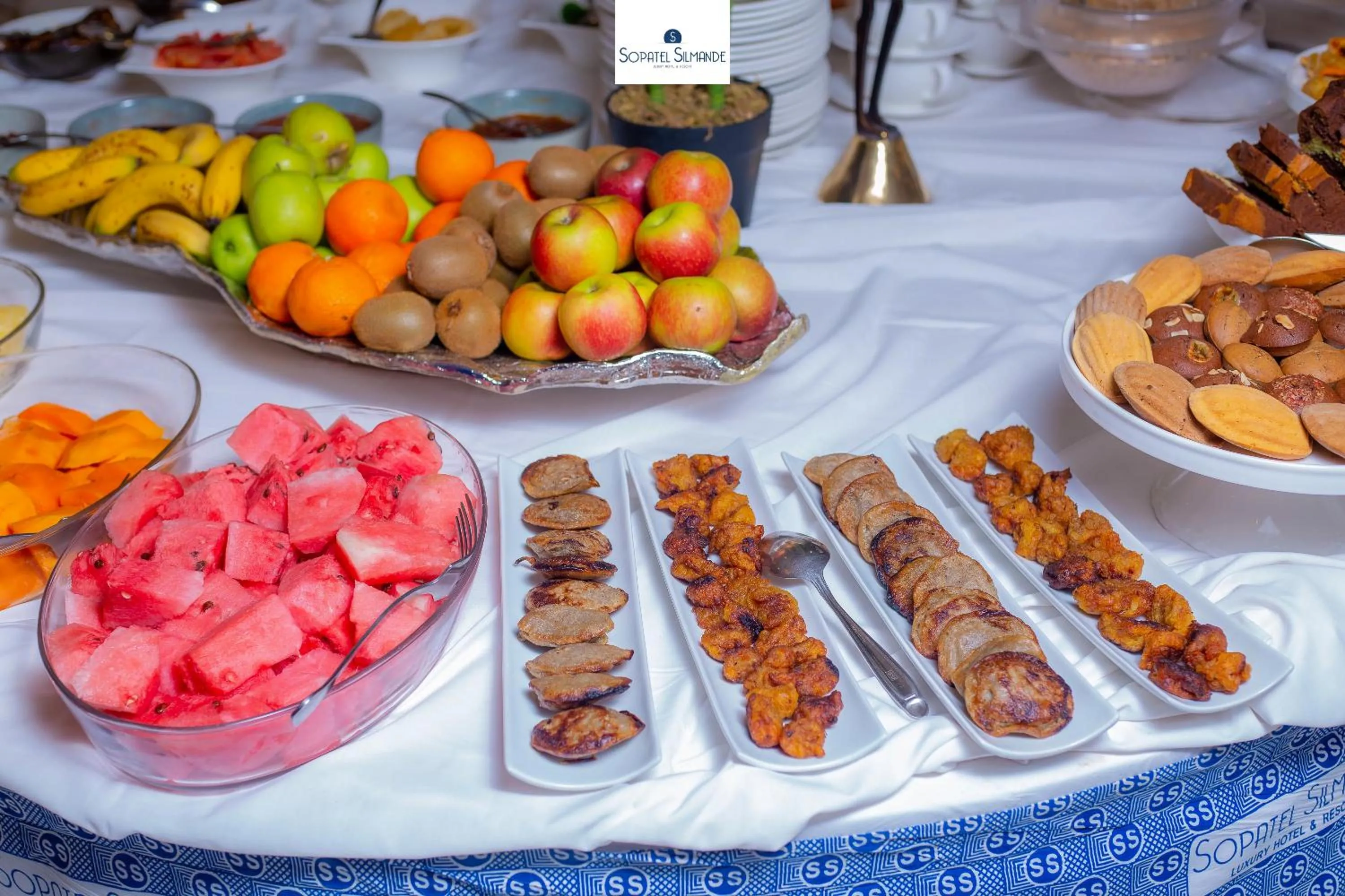 Buffet breakfast in Sopatel Silmandé