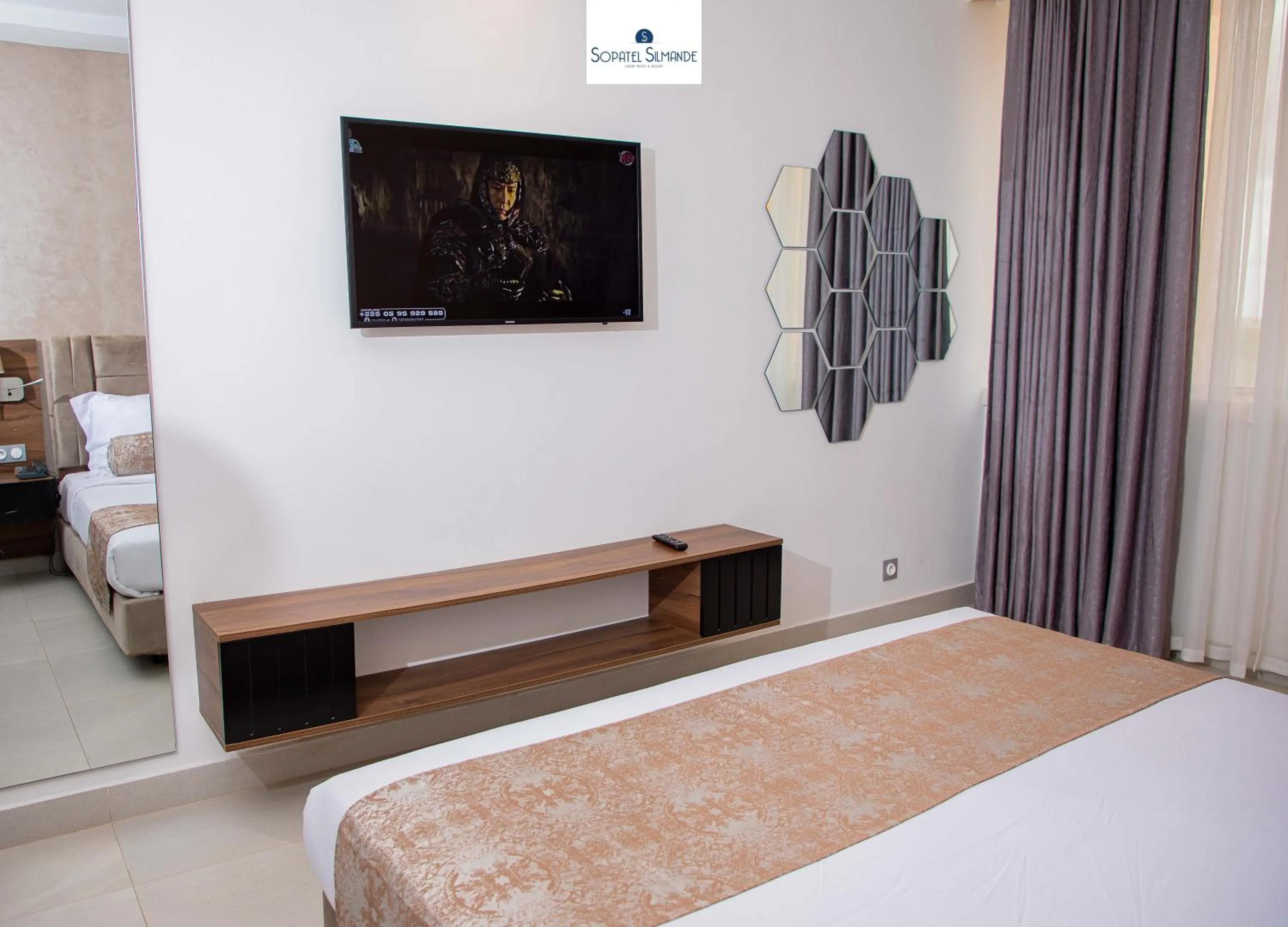 Bedroom, Bed in Sopatel Silmandé