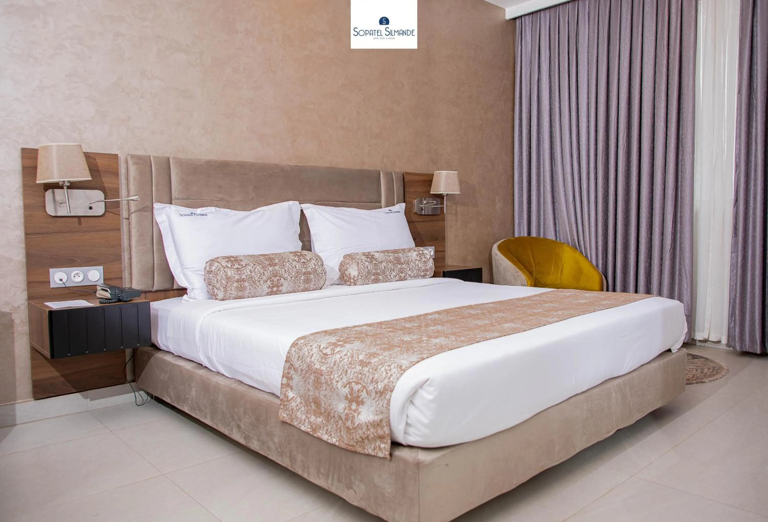 Bedroom, Bed in Sopatel Silmandé