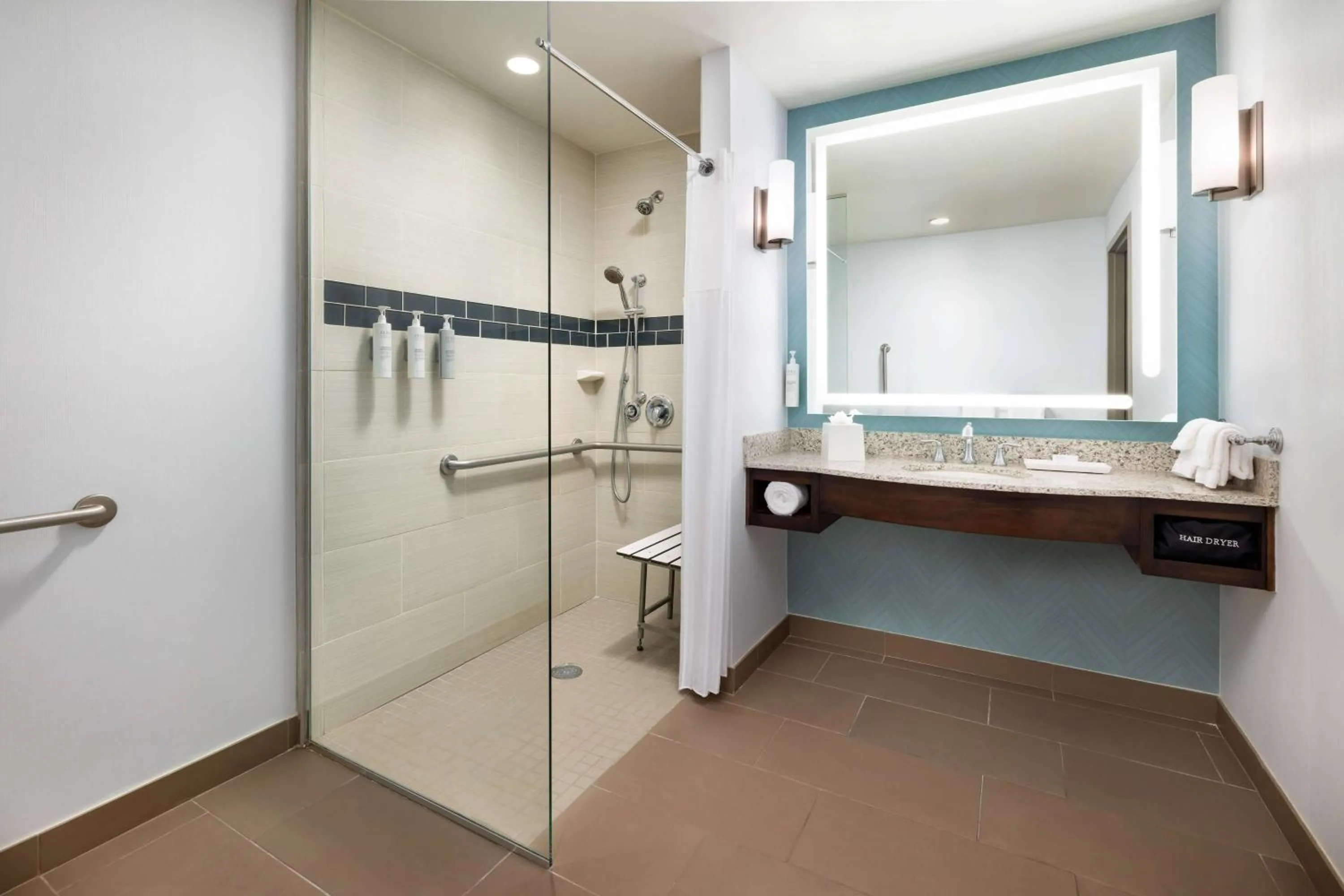 Toilet in Hilton Garden Inn Palo Alto