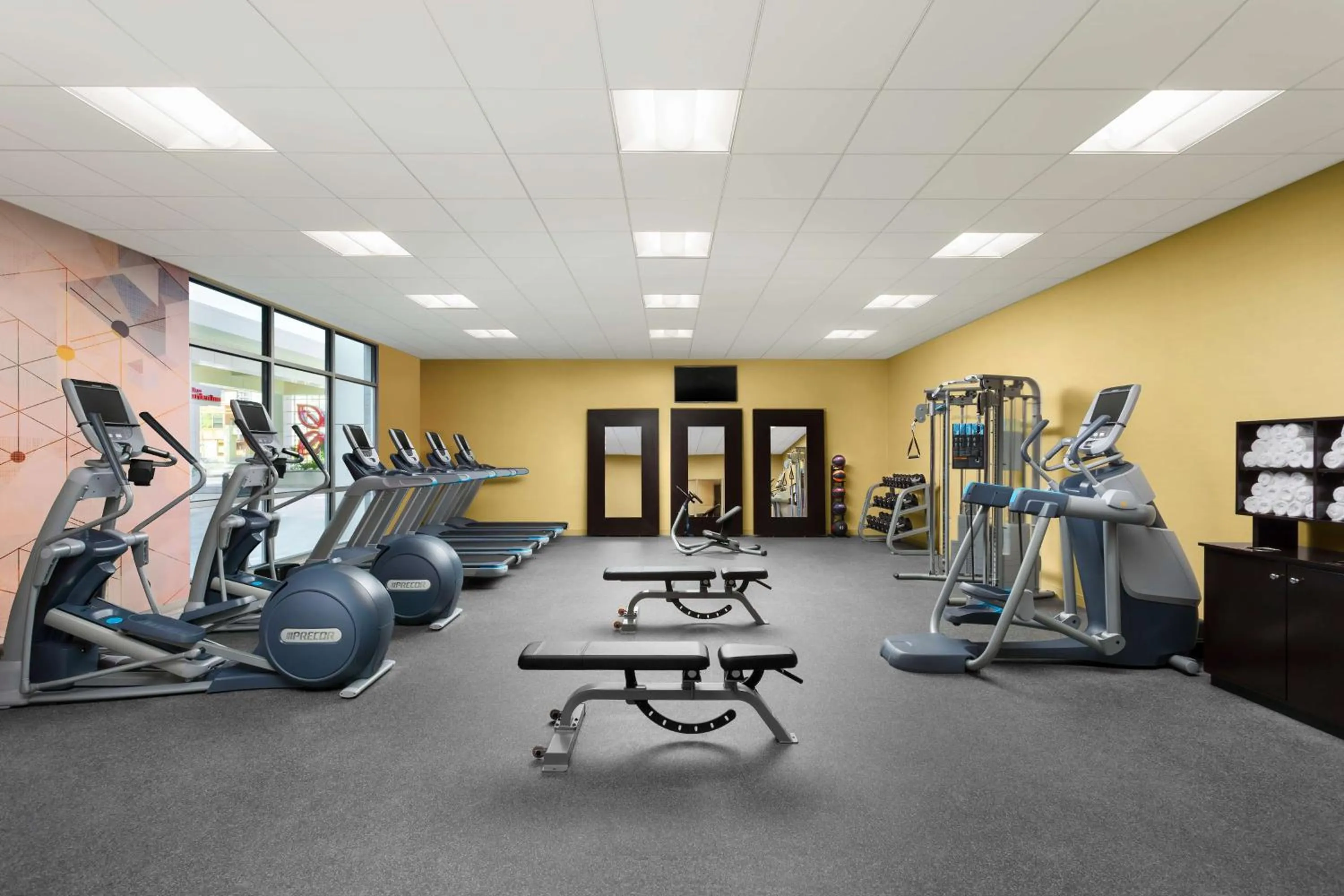 Fitness centre/facilities in Hilton Garden Inn Palo Alto
