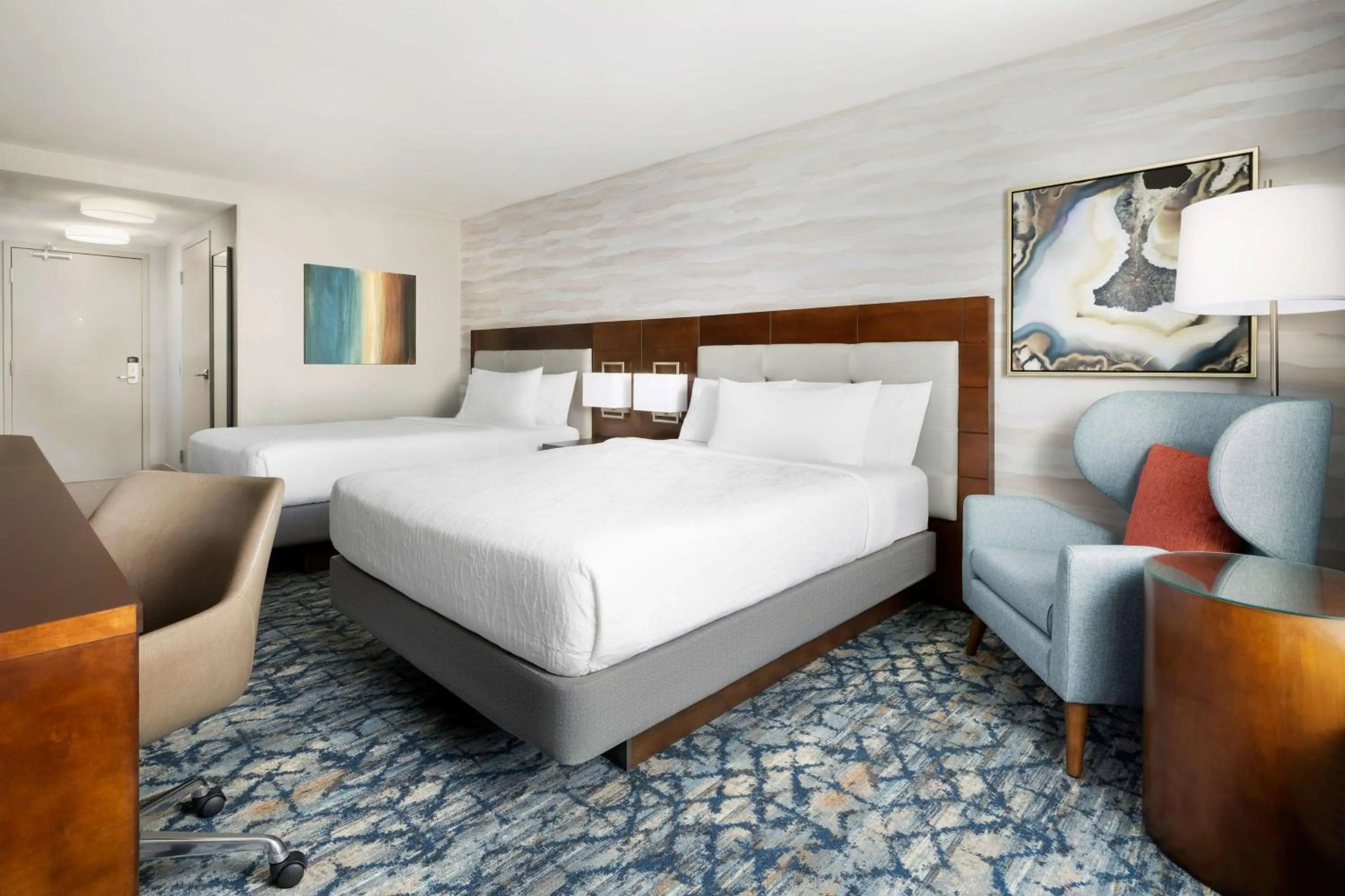 Bed in Hilton Garden Inn Palo Alto