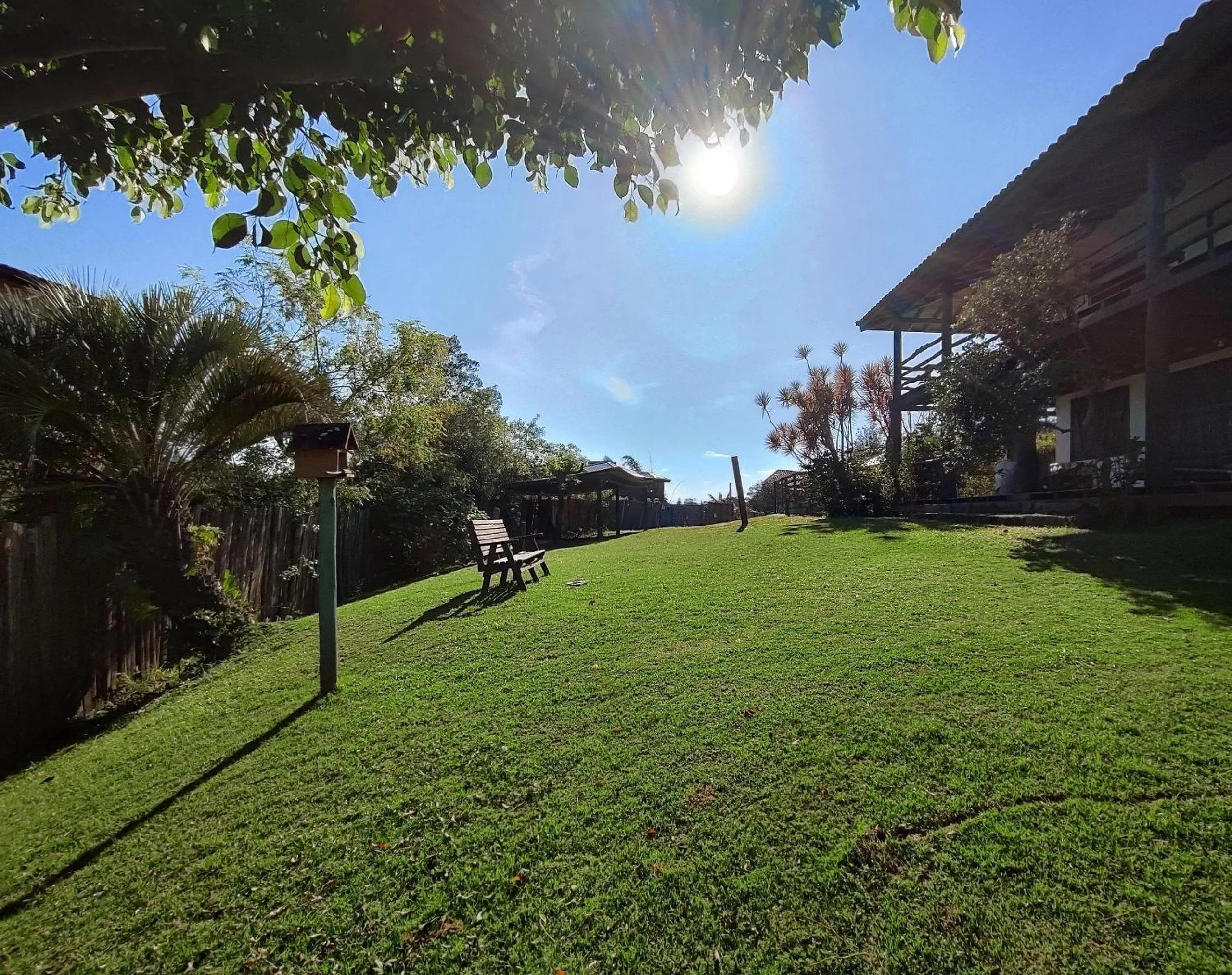 Garden in Pousada Casa Morango - Praia do Rosa - SC
