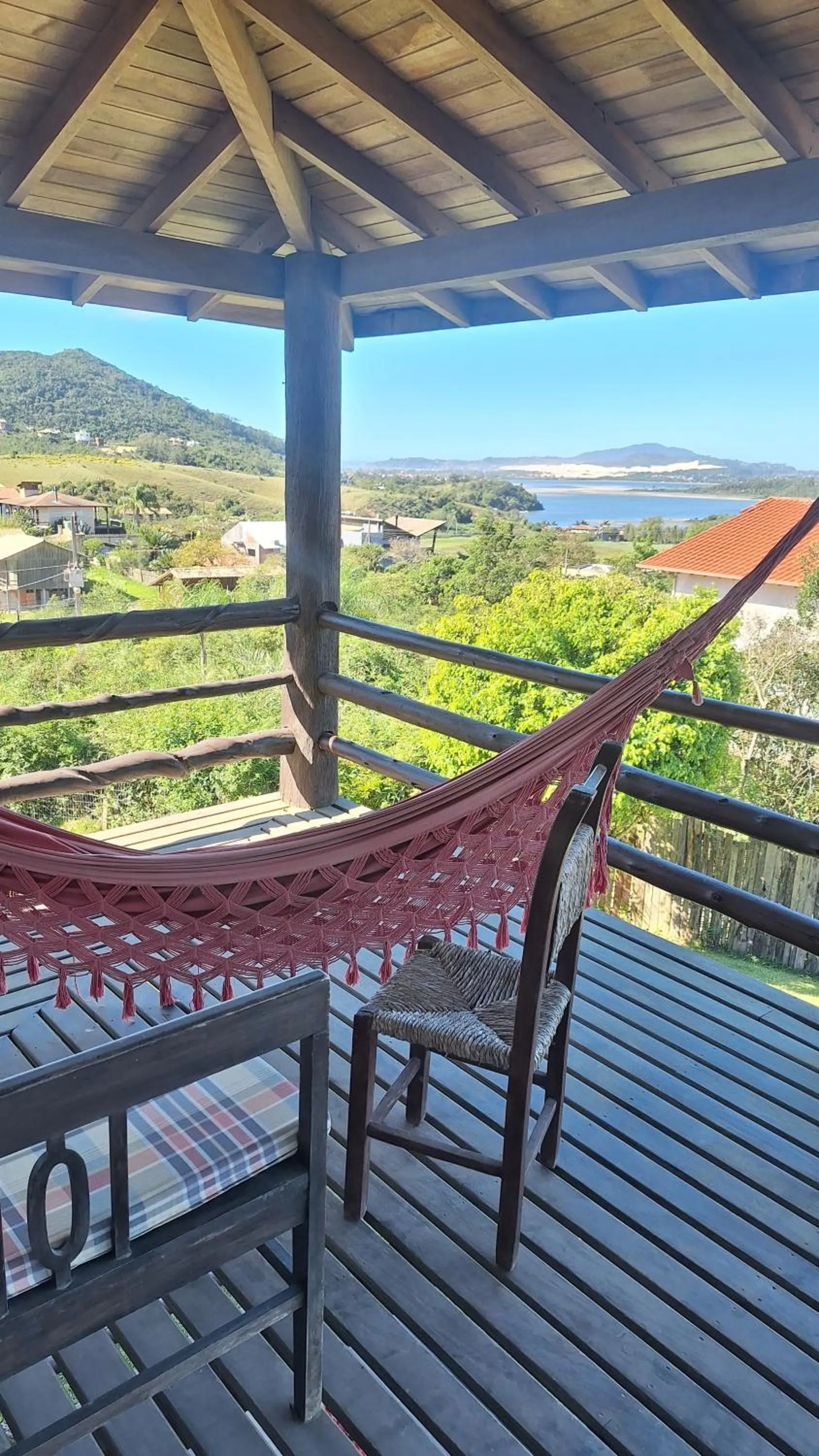 View (from property/room) in Pousada Casa Morango - Praia do Rosa - SC