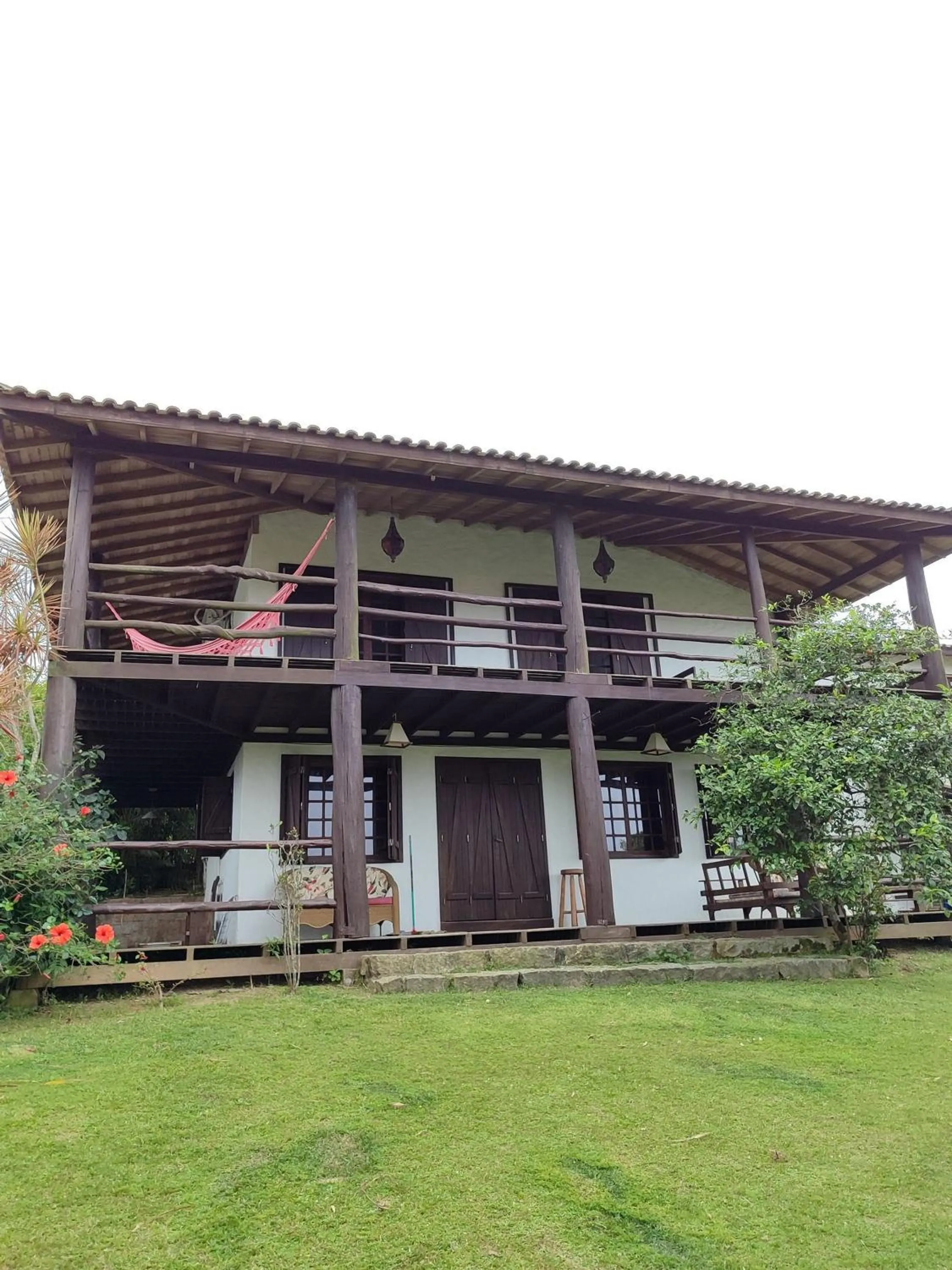 Facade/entrance in Pousada Casa Morango - Praia do Rosa - SC
