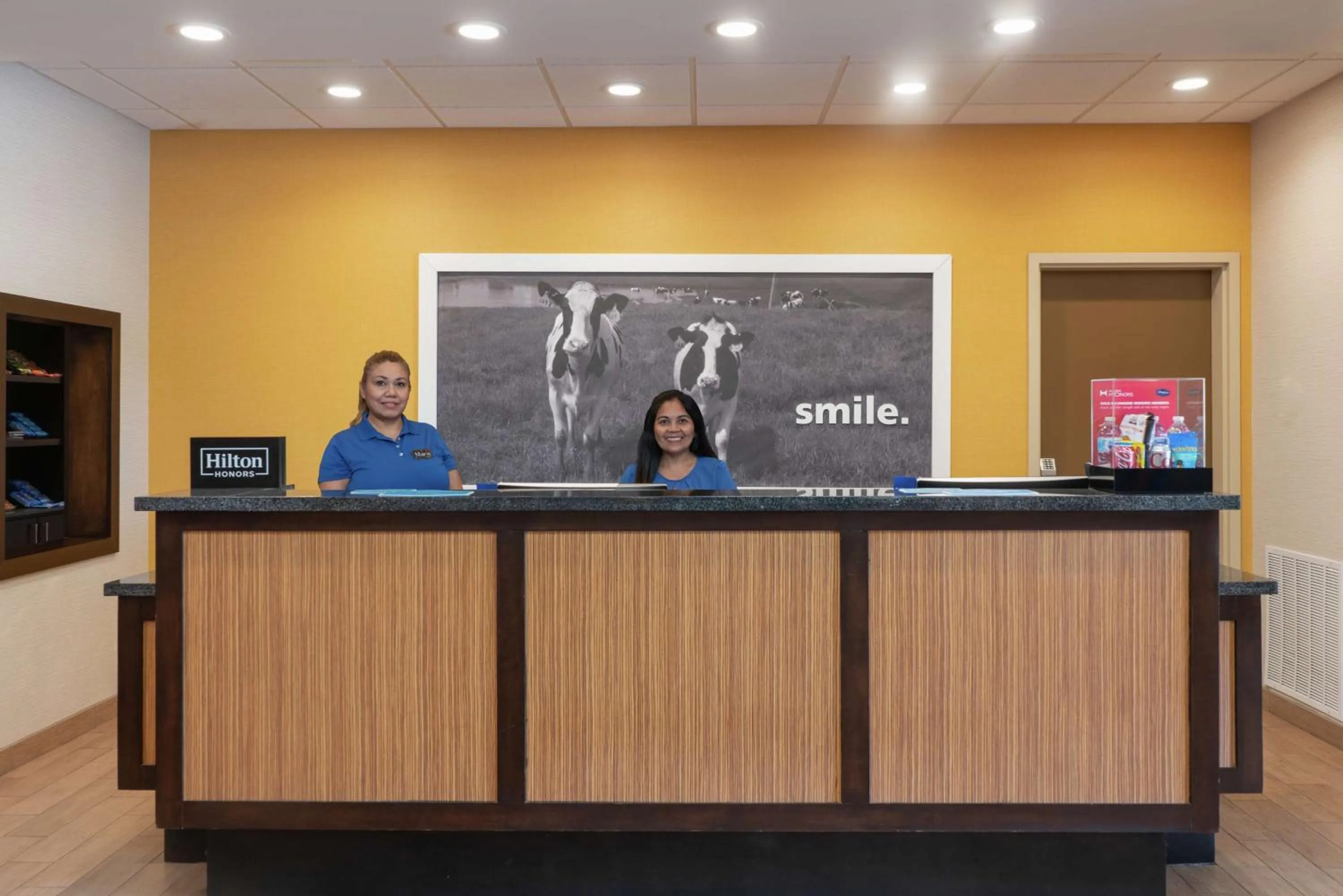 Lobby or reception in Hampton Inn Marion