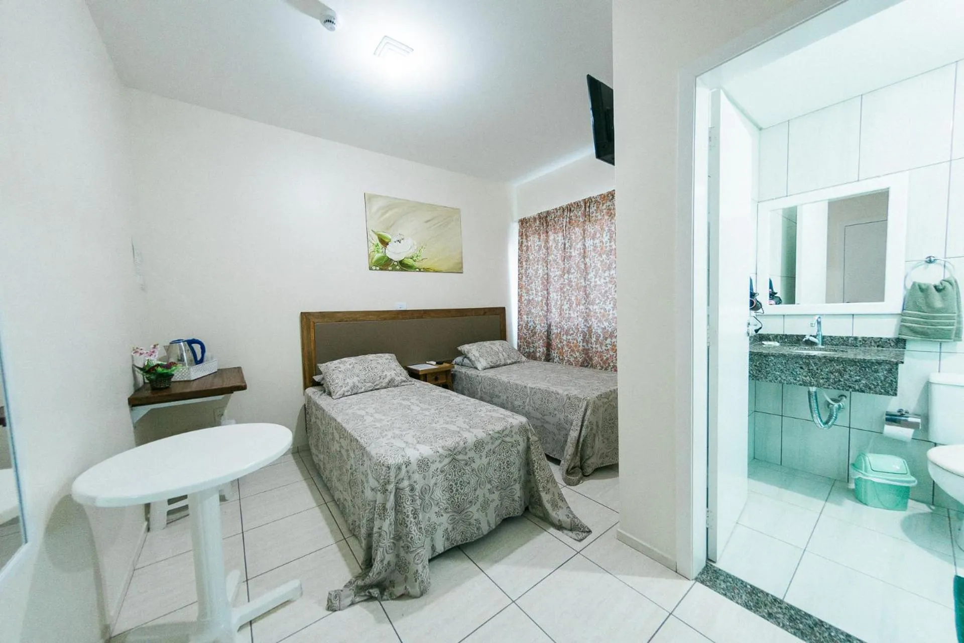 Bed in Pousada Pingo d' Água