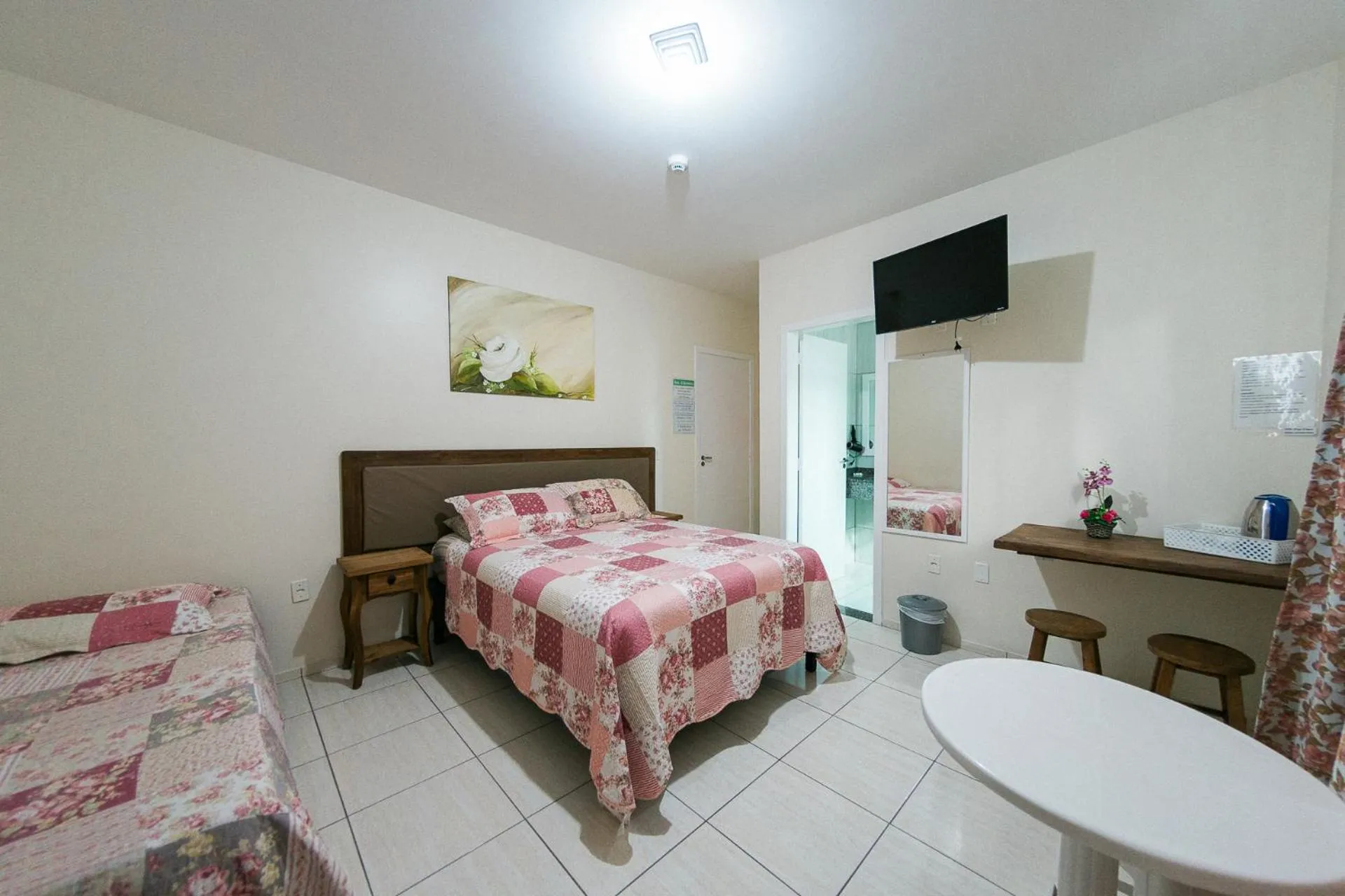 Bed in Pousada Pingo d' Água