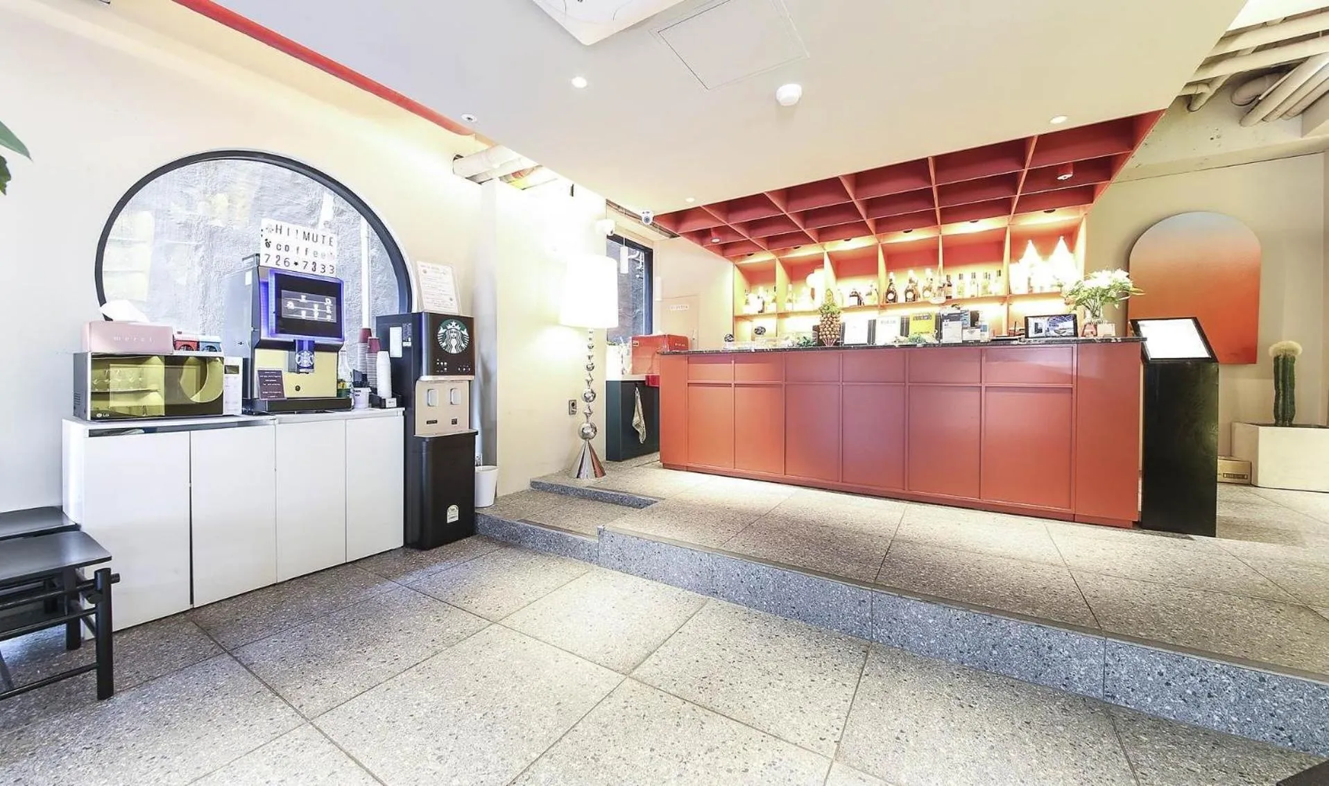 Lounge or bar in 뮤트호텔 대연 MUTE HOTEL Daeyeon Busan