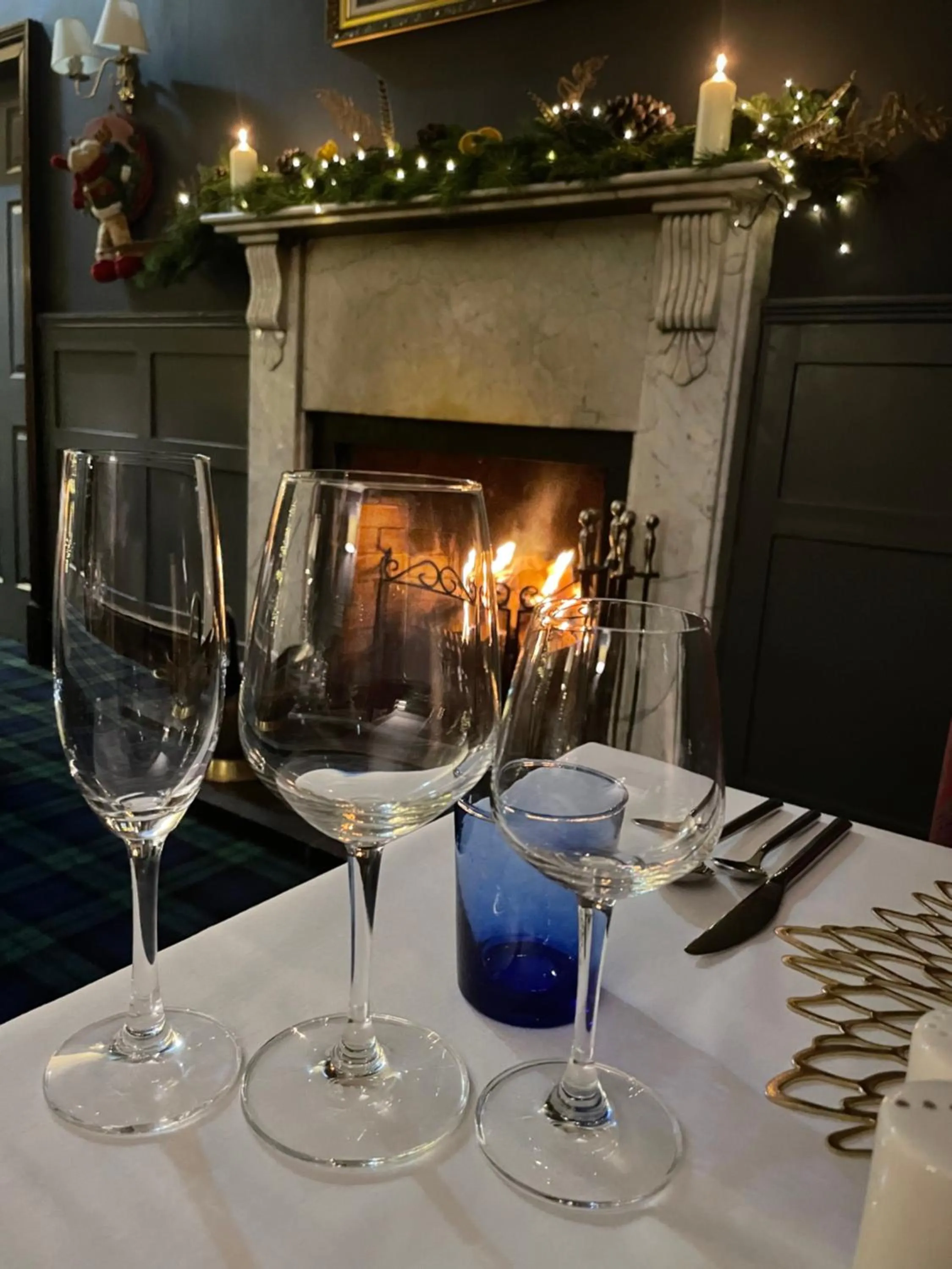 Dining area in Craigdarroch Hotel