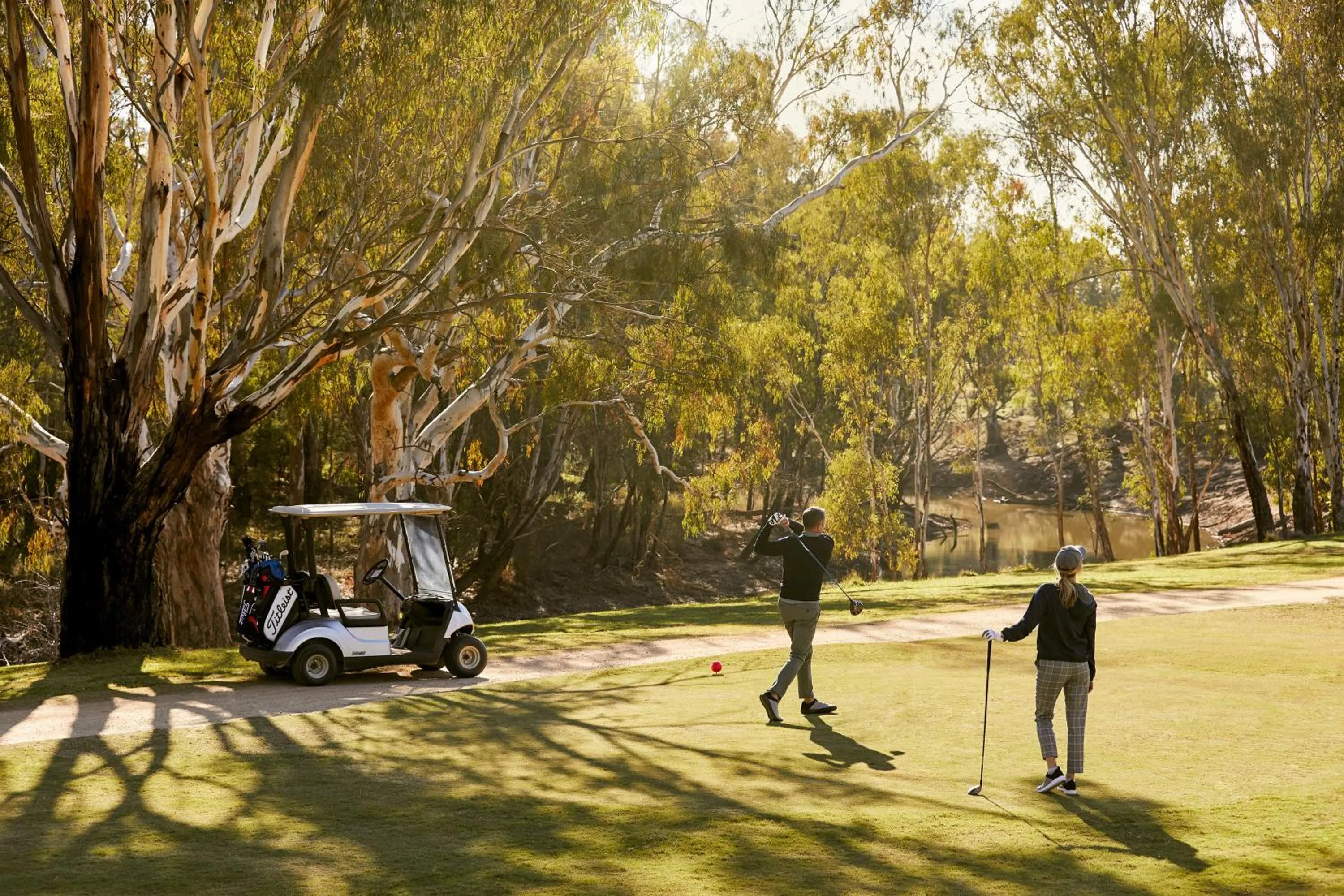 Golfcourse in RACV Cobram Resort