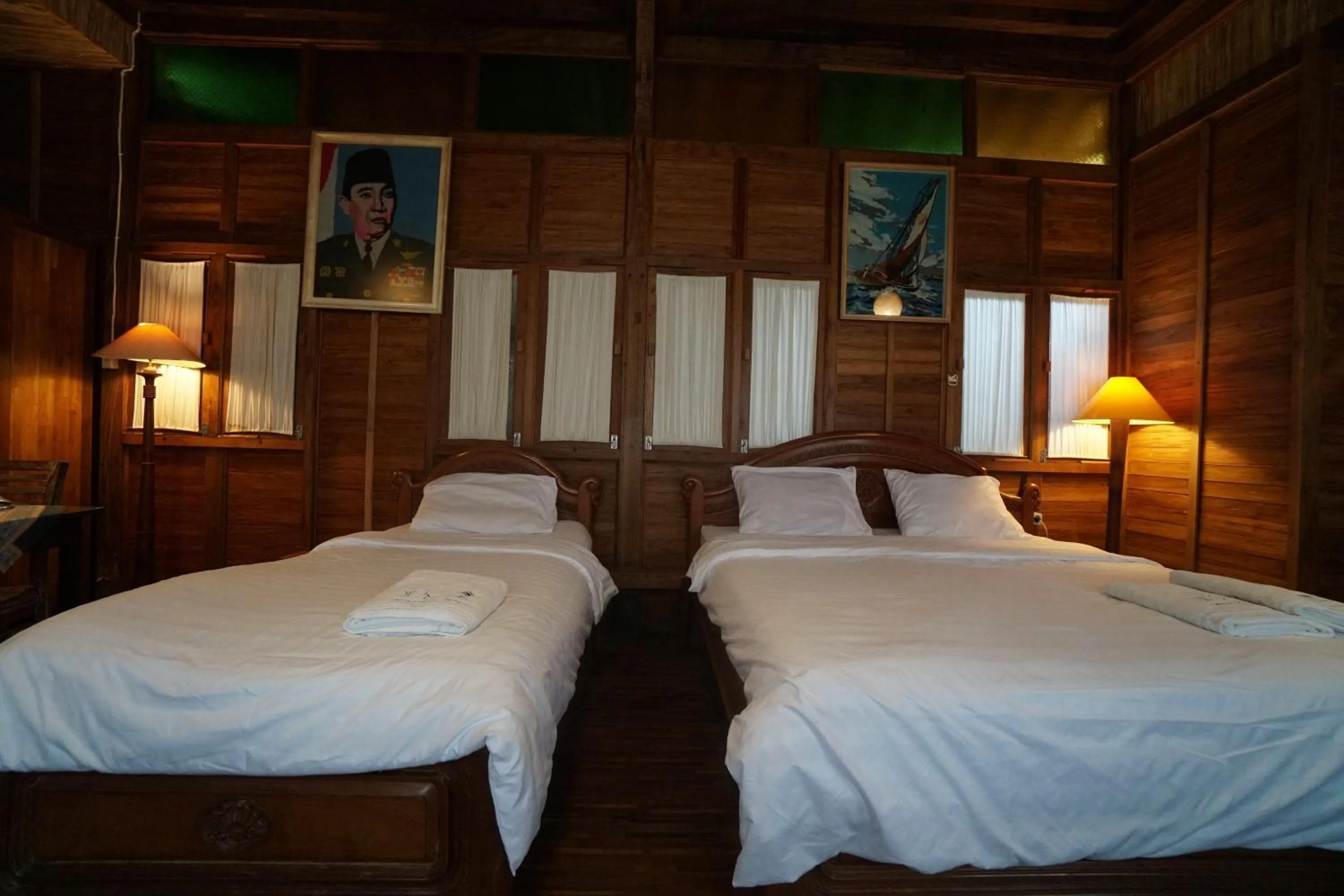 Bedroom in Villa Sarimbit