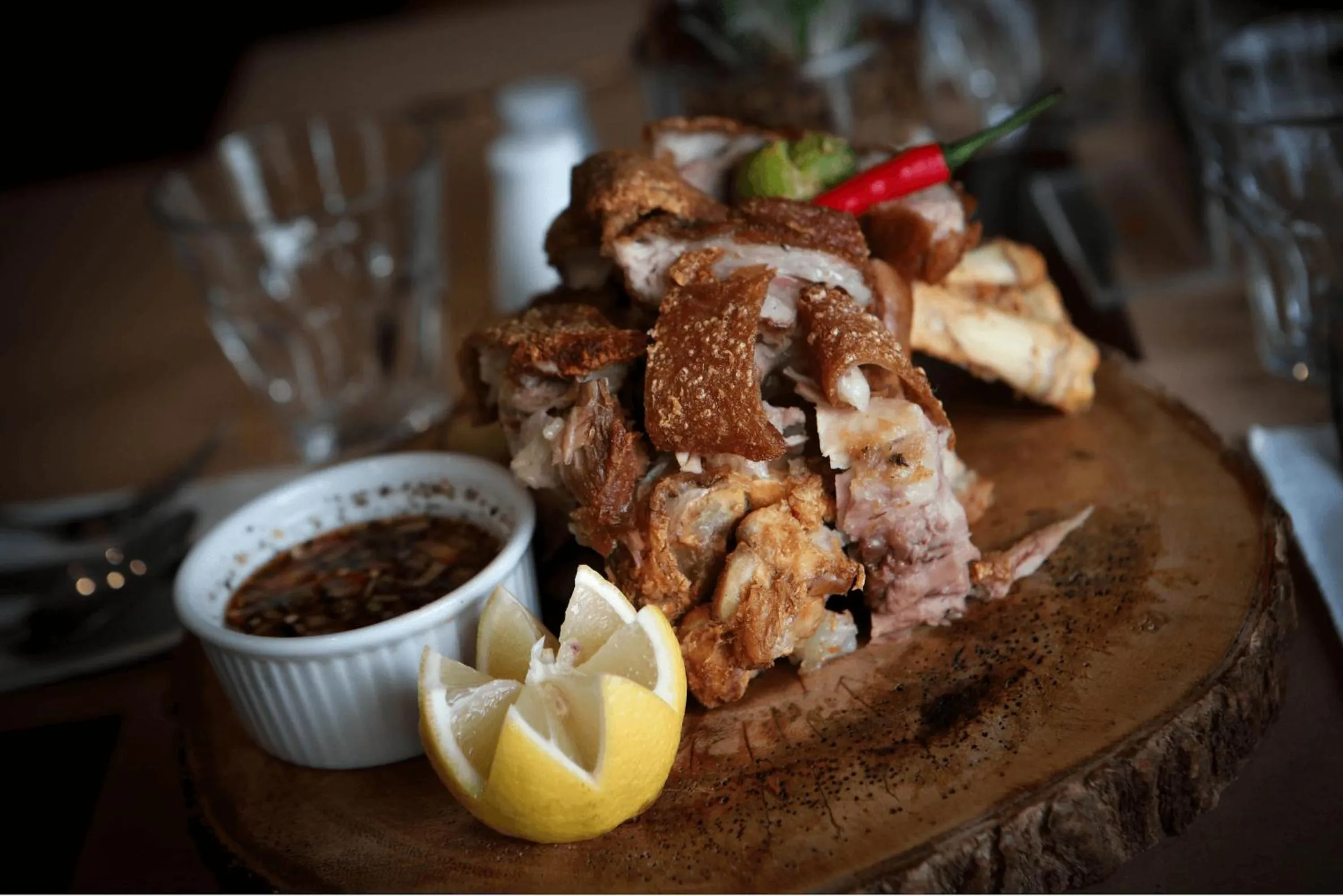 Food close-up in Amelie Hotel Manila