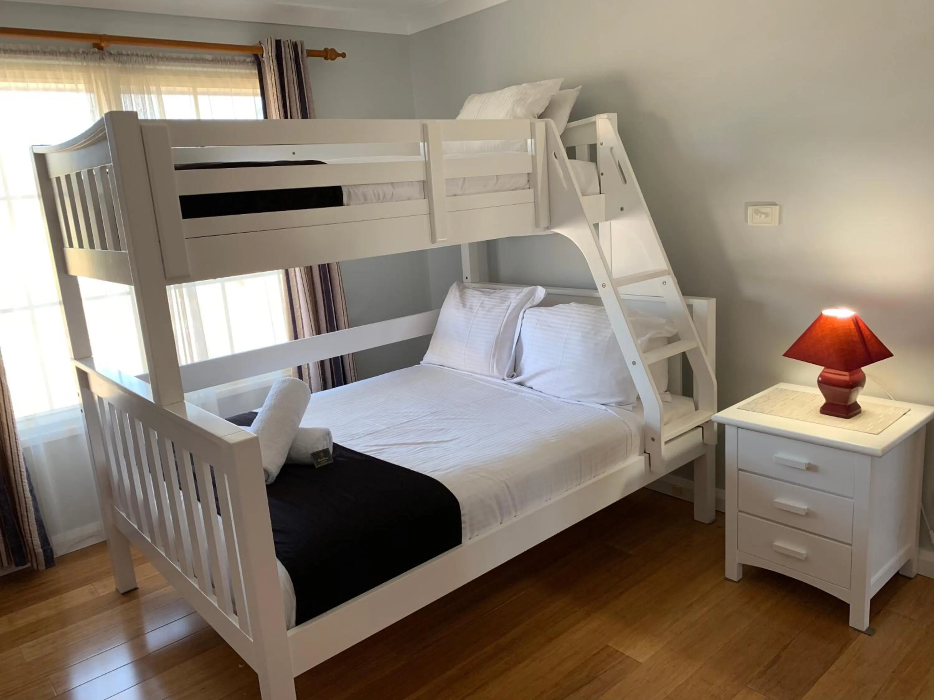 Bed in Branxton House Motel