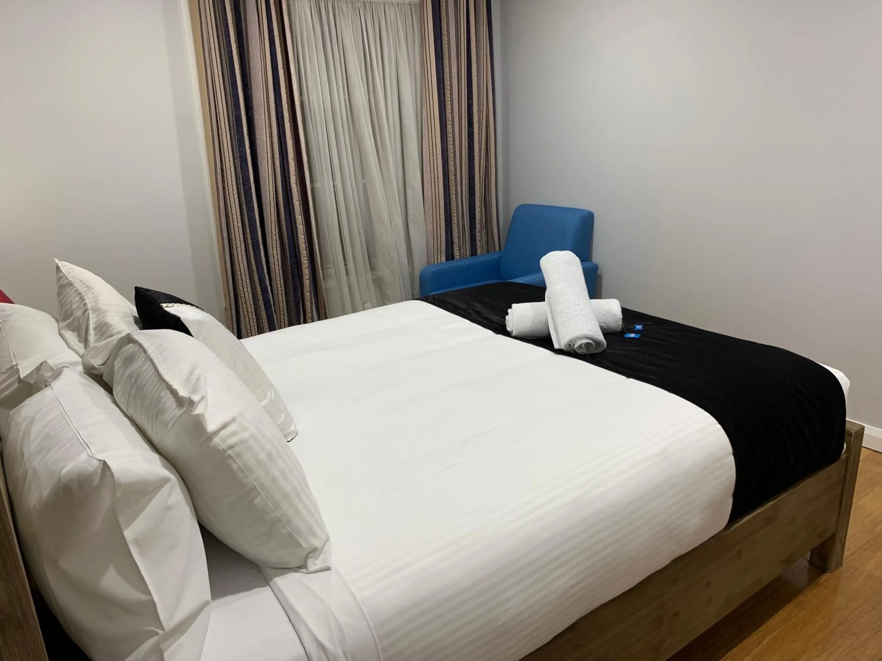 Bed in Branxton House Motel