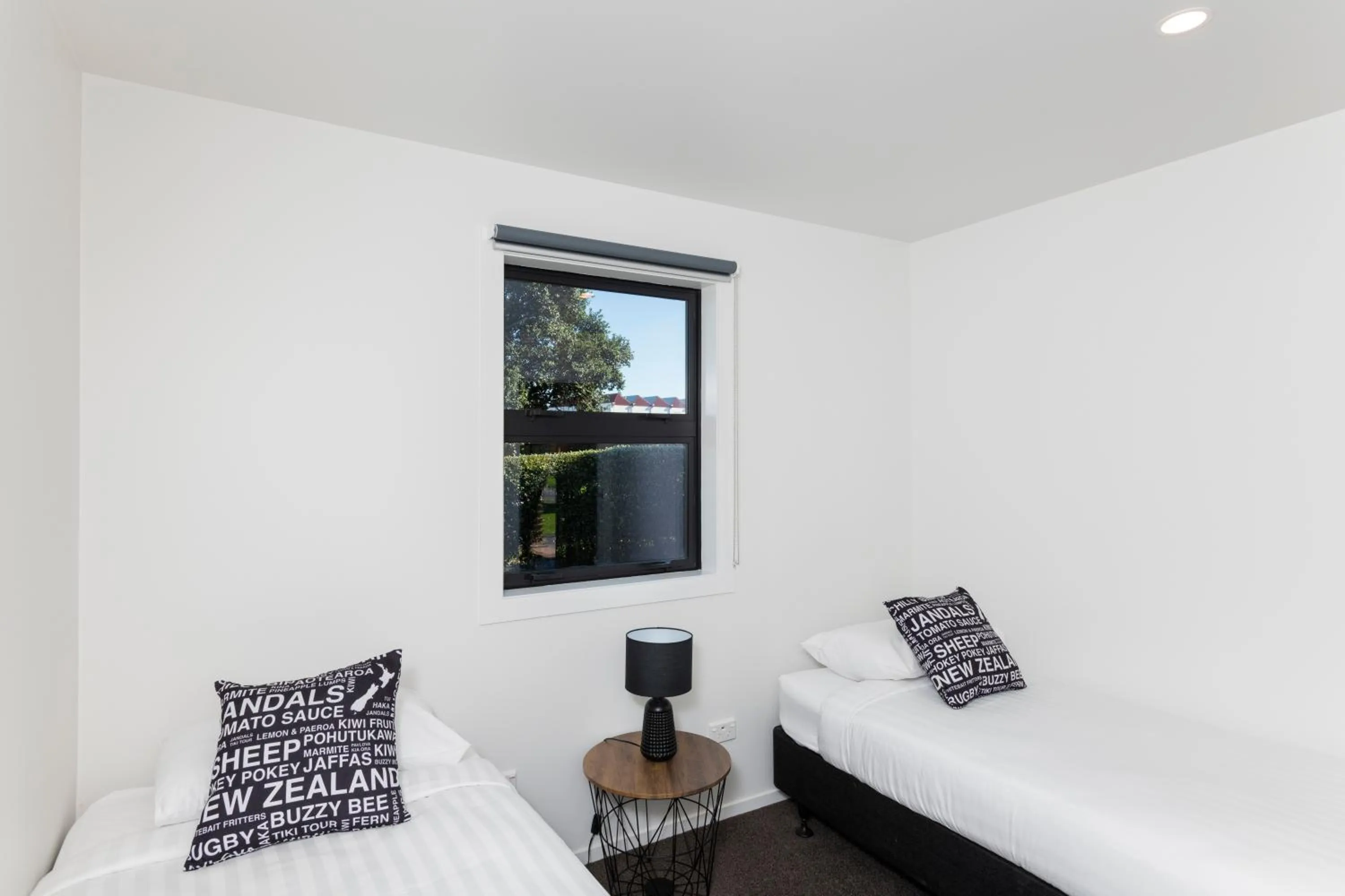 Bedroom, Bed in Waikanae Beach TOP 10 Holiday Park