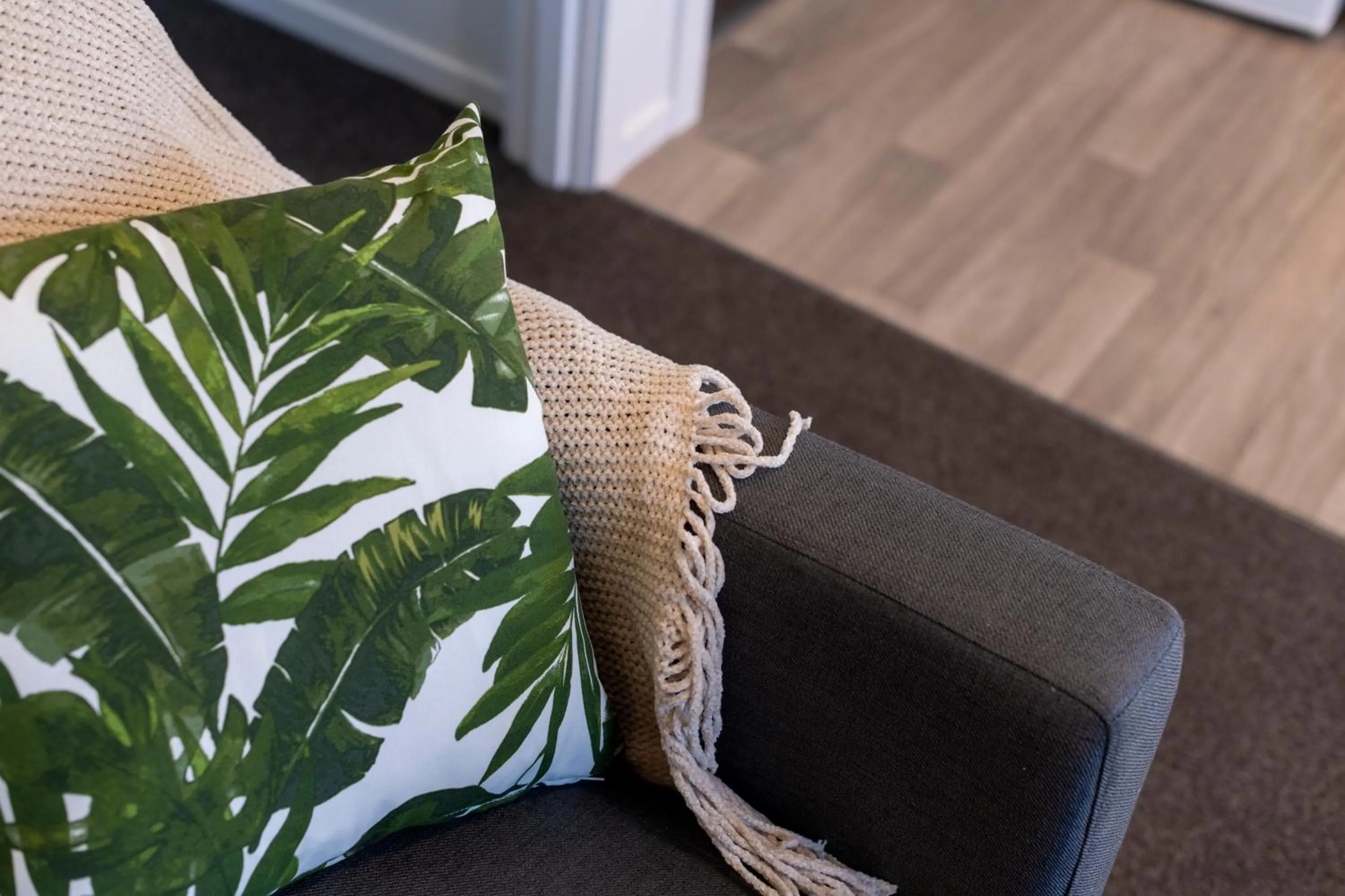 Decorative detail in Waikanae Beach TOP 10 Holiday Park