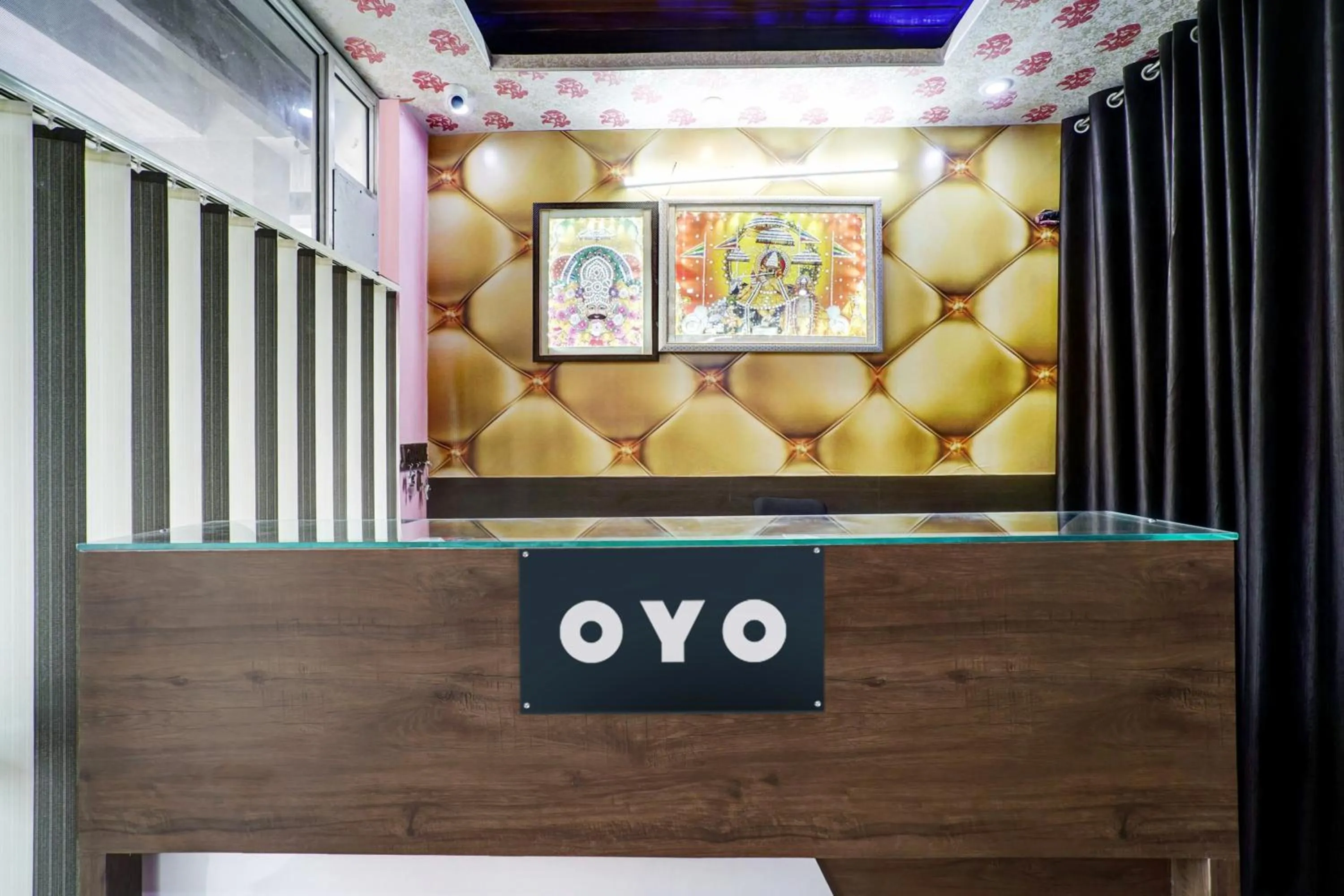 Lobby or reception in Hotel O Rudra palace