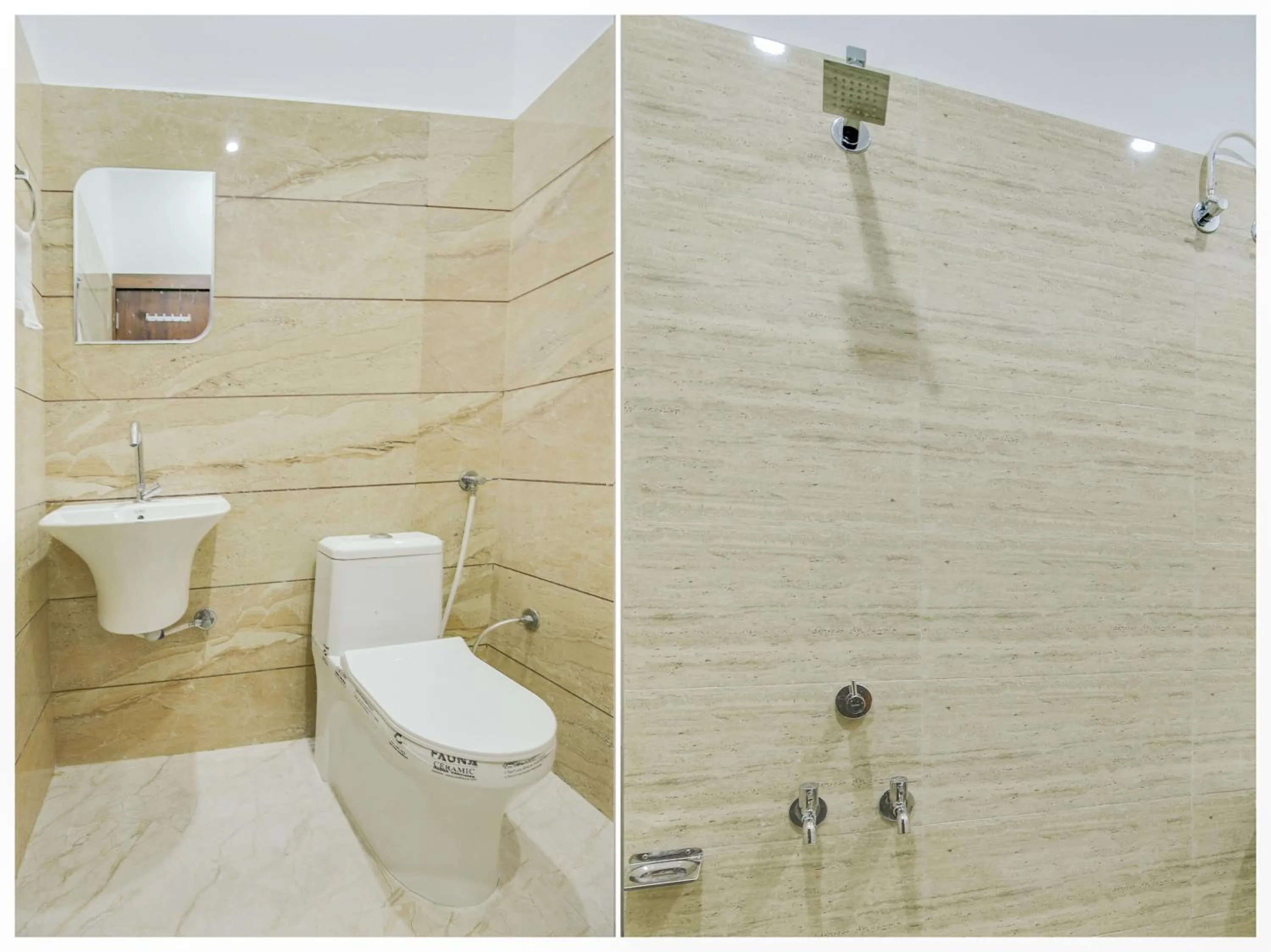 Bathroom in Hotel O Green In