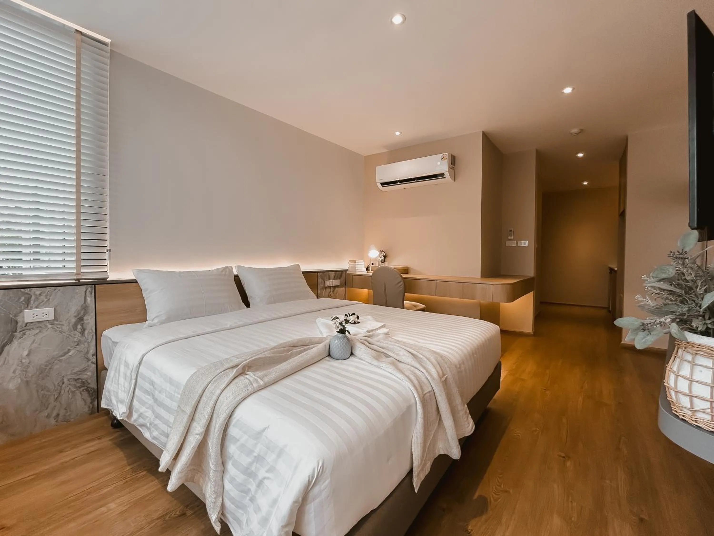 Bedroom, Bed in Townhouse PK Garden