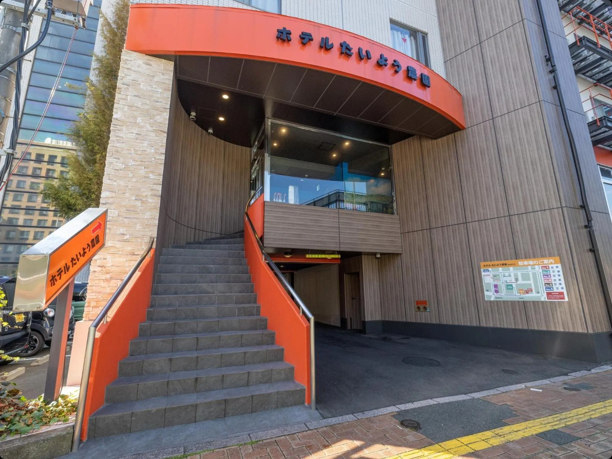 Property building in Hotel Taiyo Noen Tokushima Kenchomae