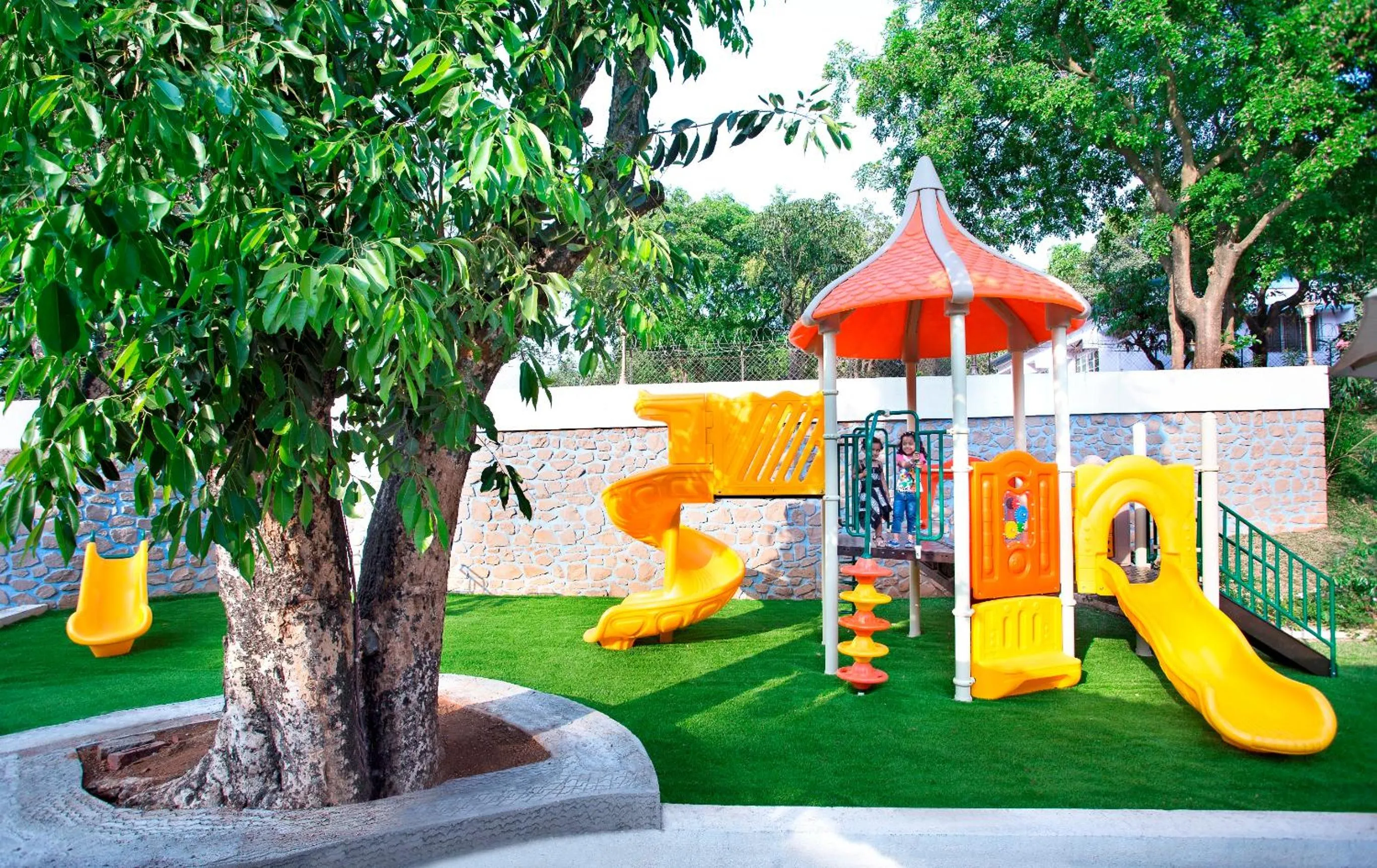 Children play ground in Villa San Lawrenz