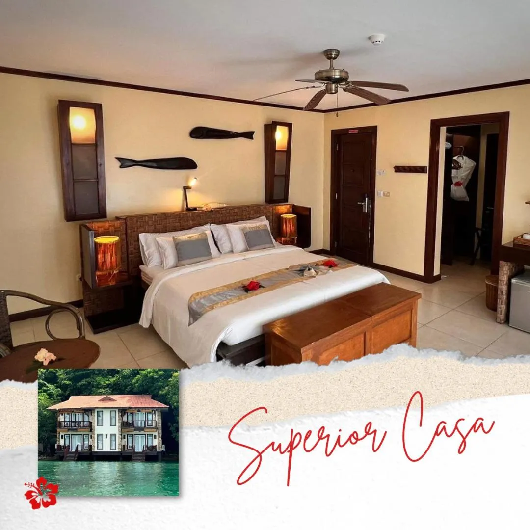 Photo of the whole room, Bed in EL RIO Y MAR RESORT